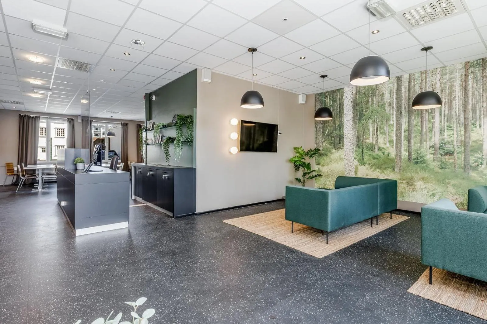 Lobby or reception in Citybox Lite Kristiansand