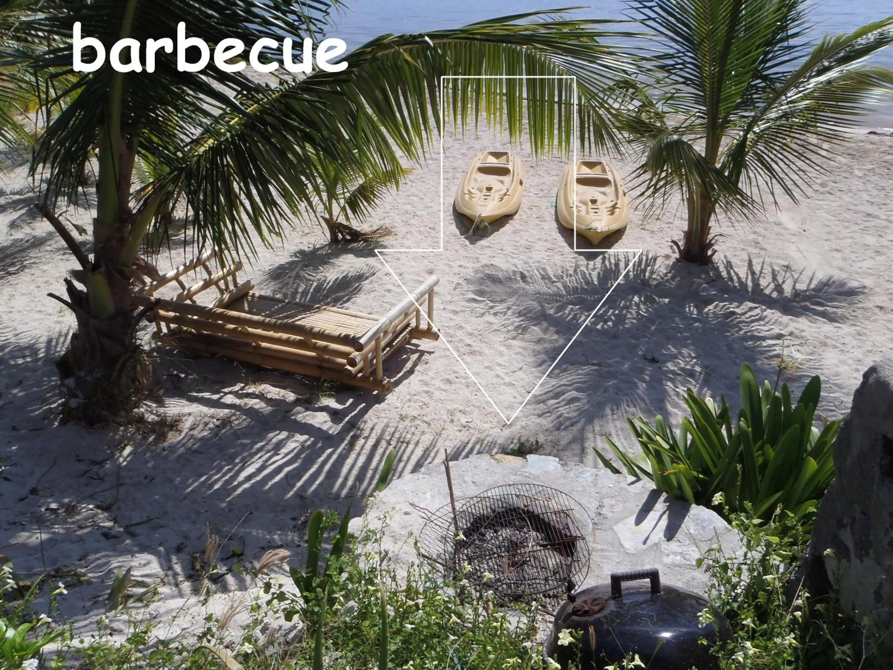 BBQ facilities in Studio Stmartin