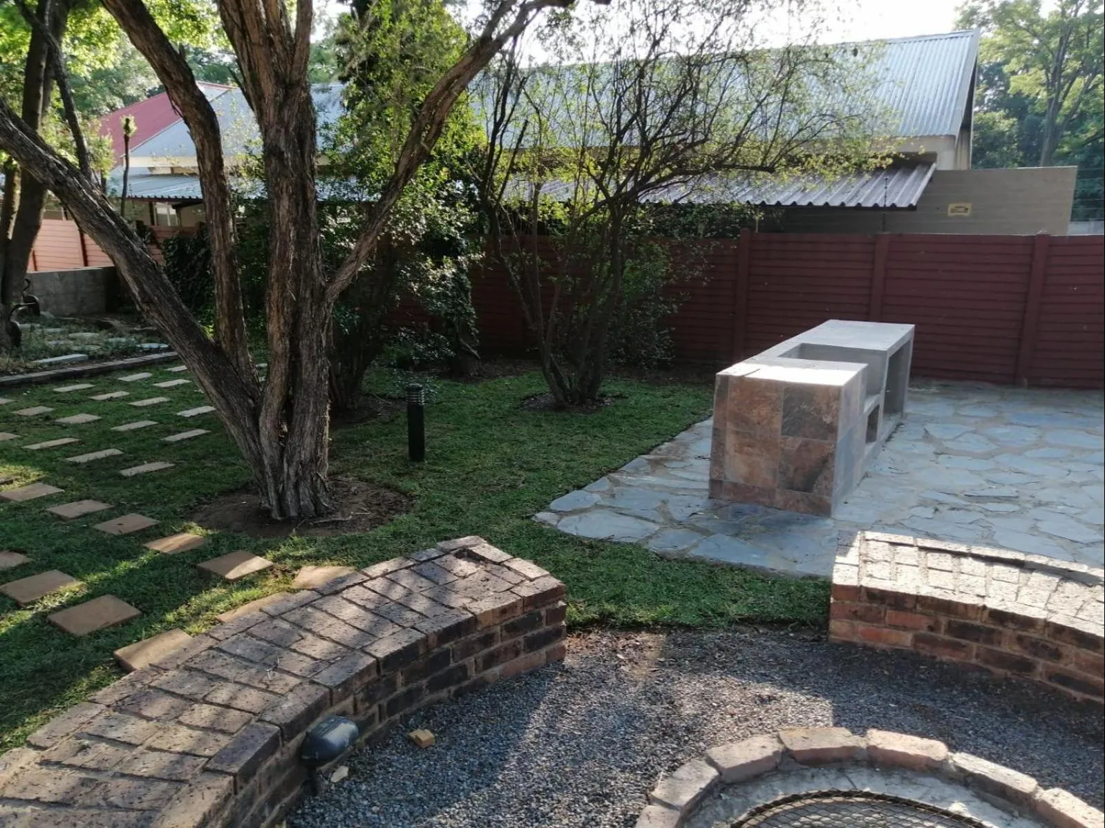 BBQ facilities in Azrielle Guesthouse