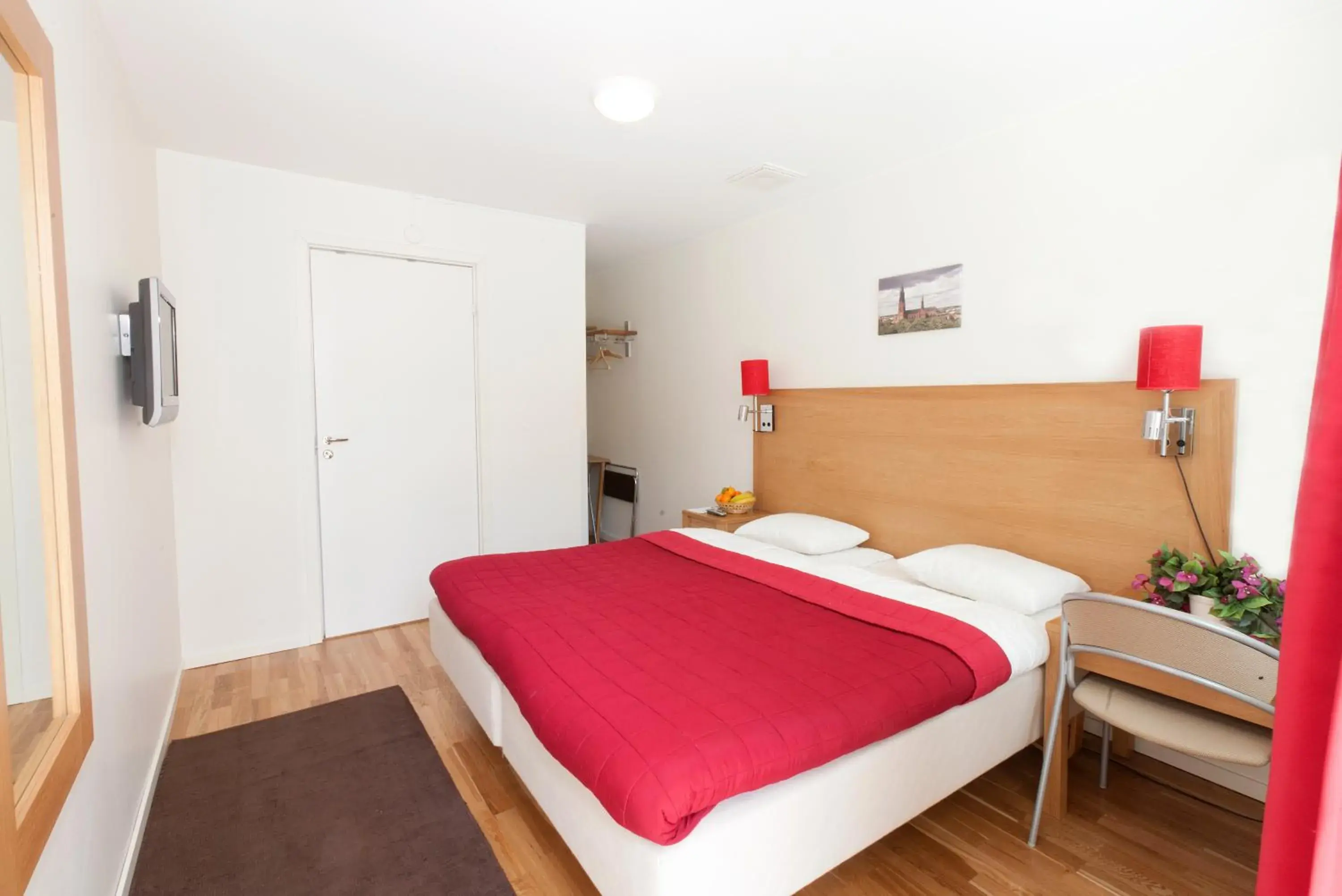 Bed in Hotell Kvarntorget Bed in Hotell Kvarntorget