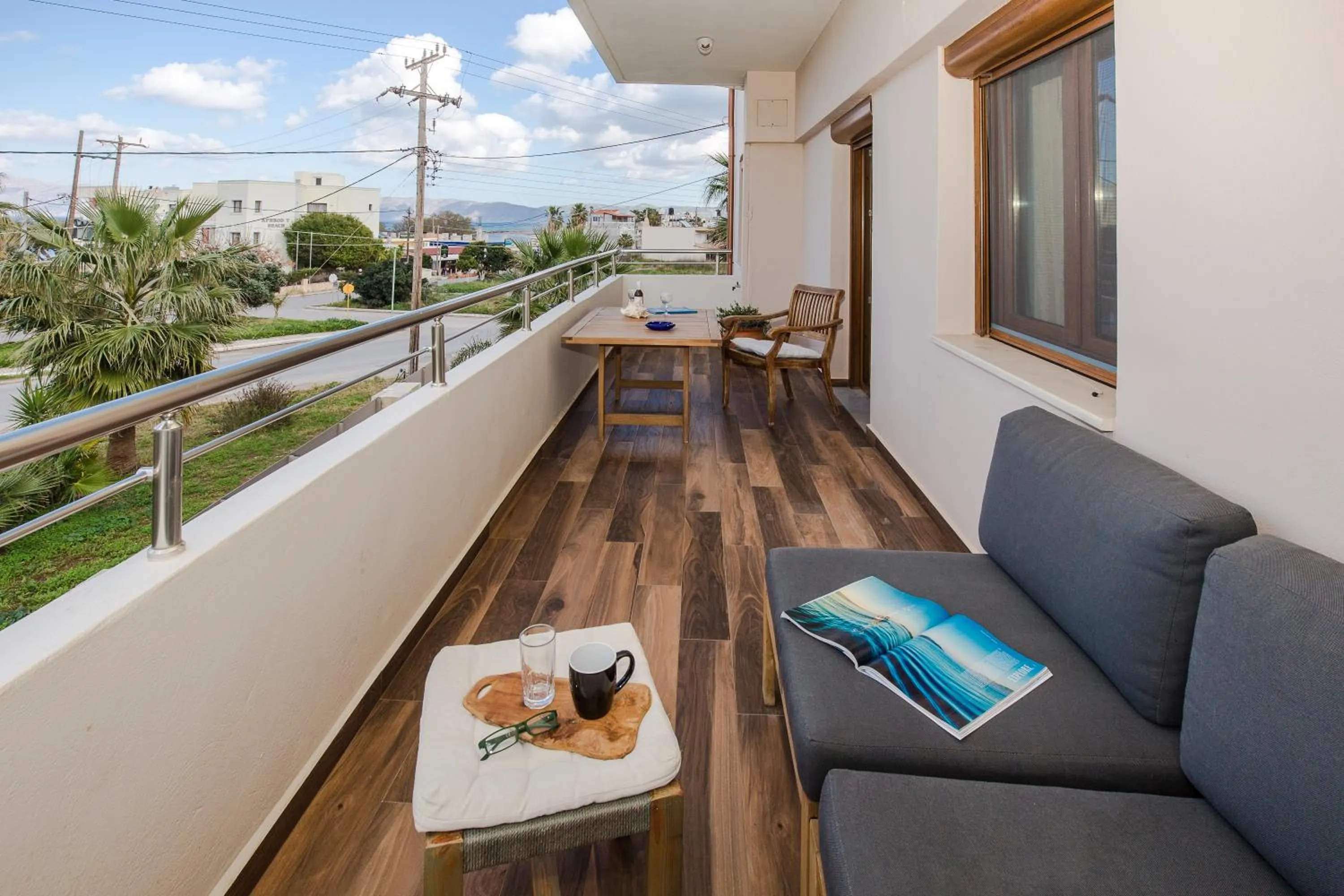 Balcony/Terrace in Arodamos Studios & Apts