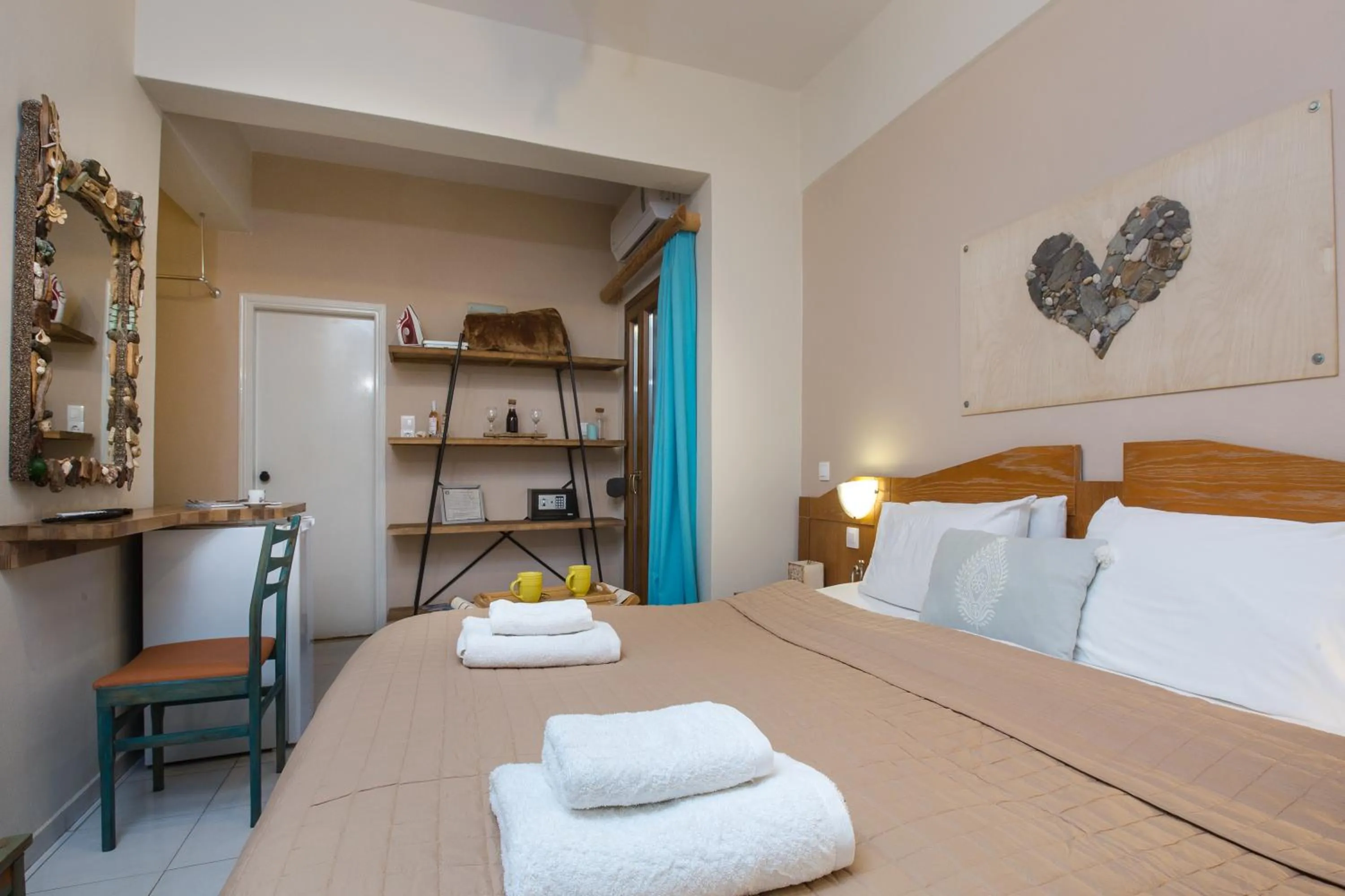 Bedroom, Bed in Arodamos Studios & Apts