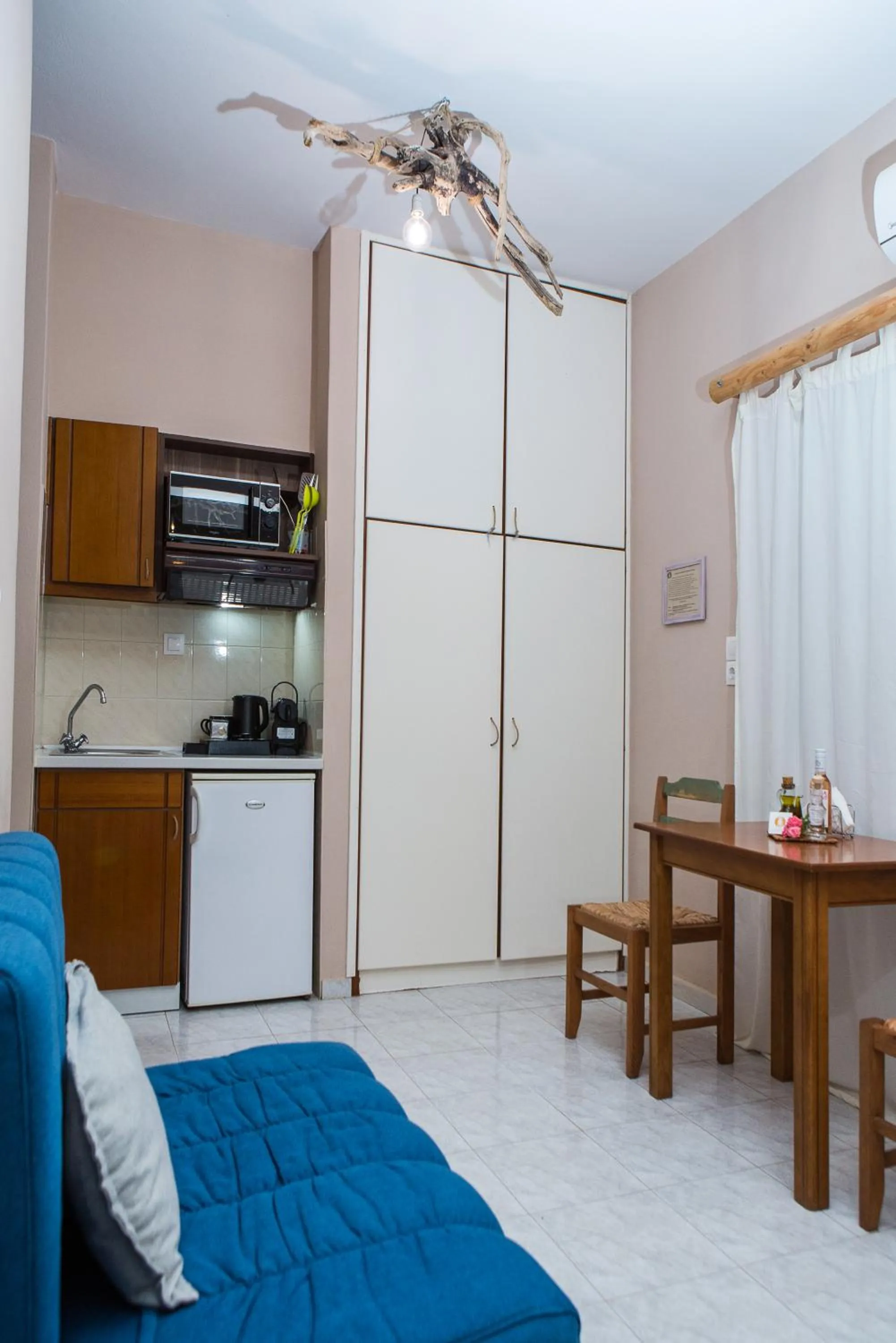 Kitchen or kitchenette in Arodamos Studios & Apts