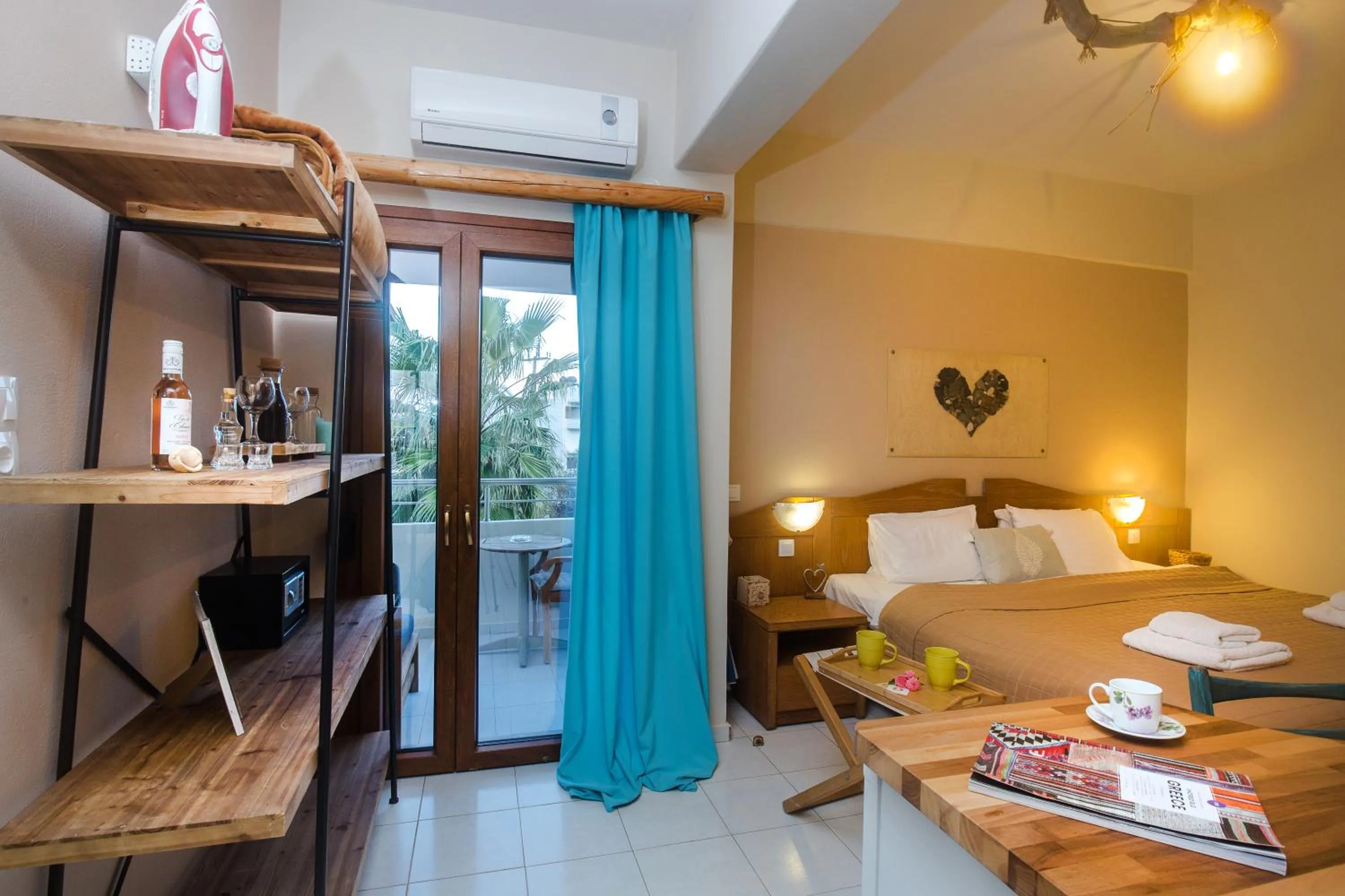 Bedroom, Bed in Arodamos Studios & Apts