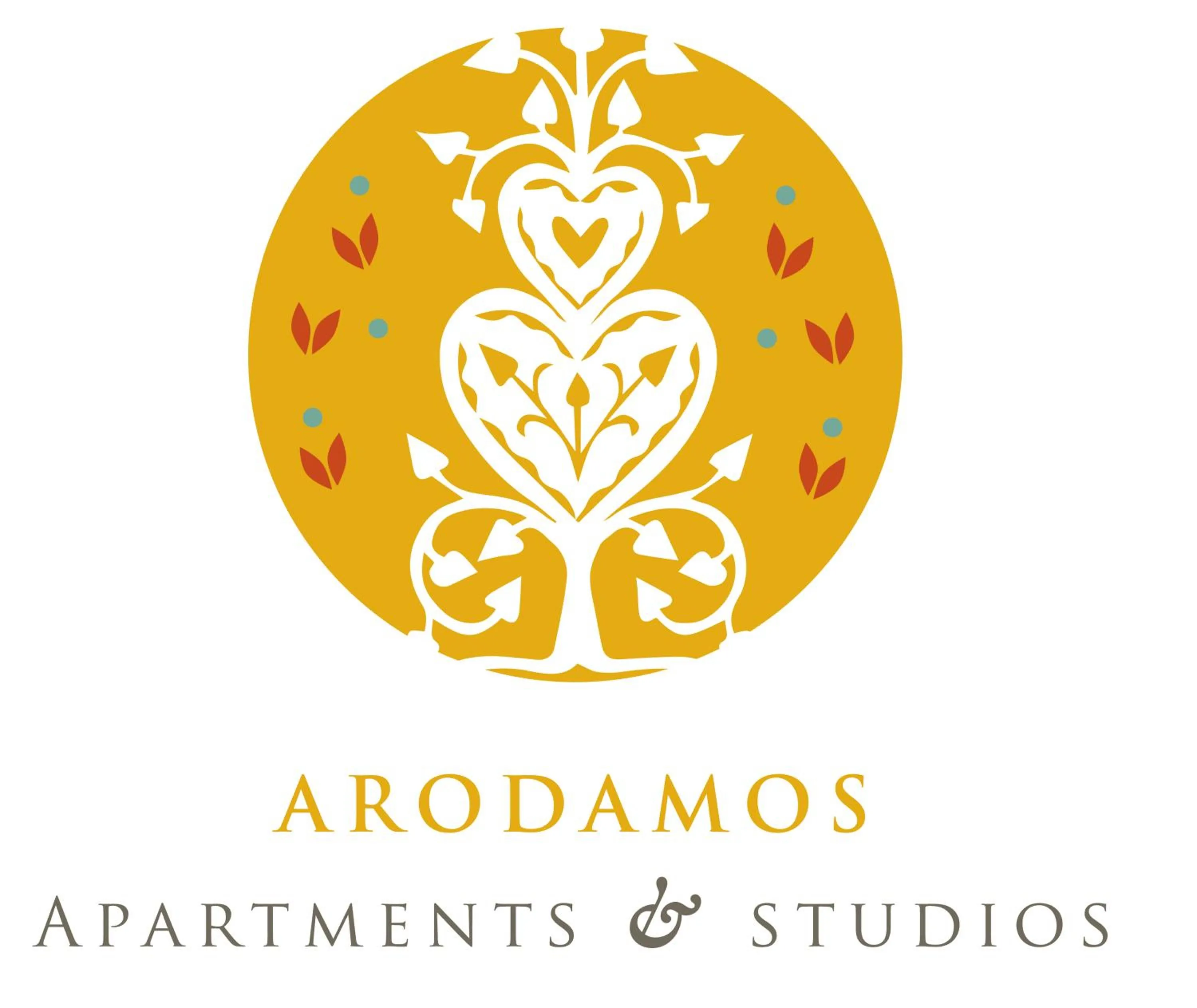 Property logo or sign in Arodamos Studios & Apts