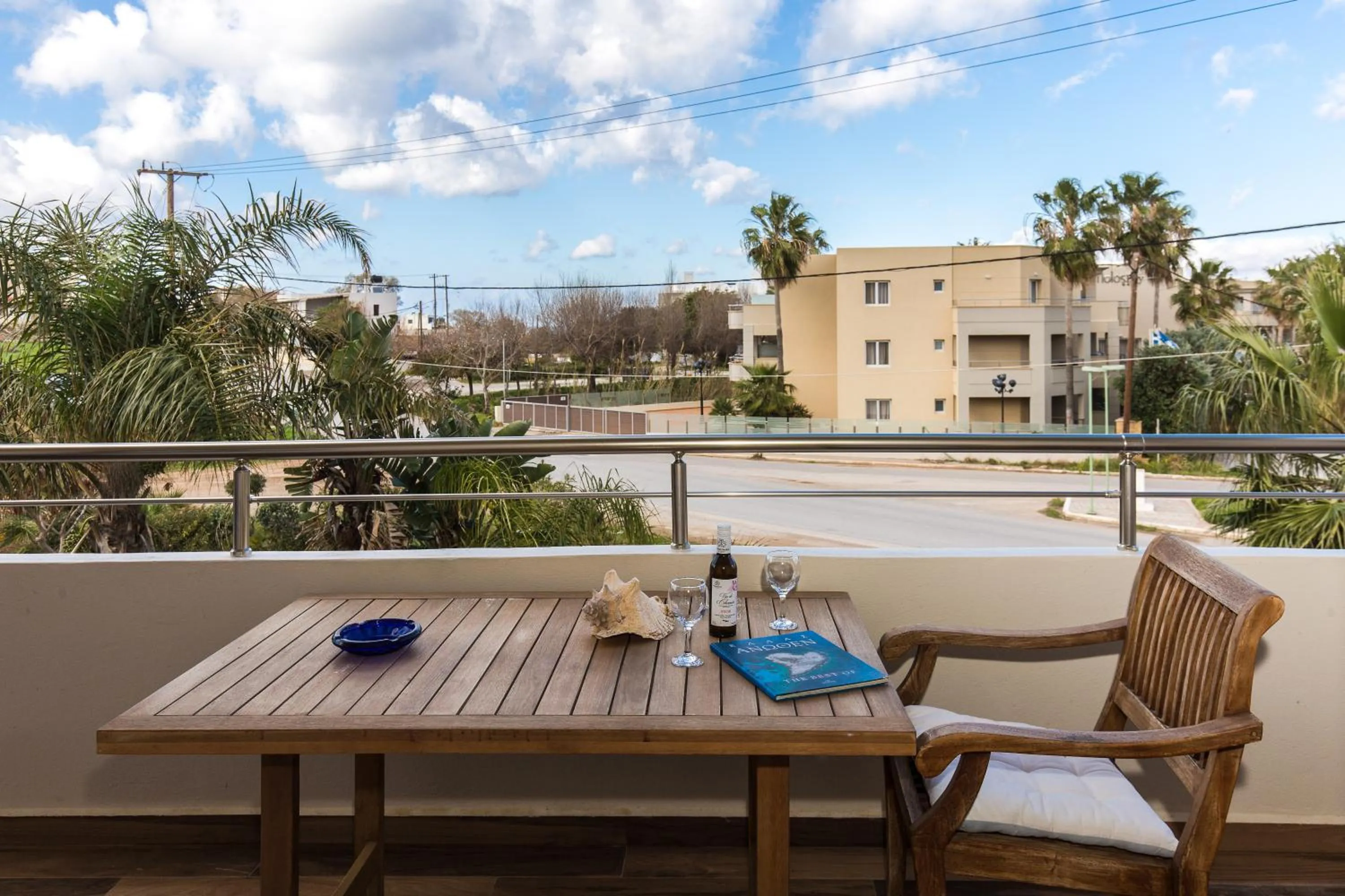 Balcony/Terrace in Arodamos Studios & Apts