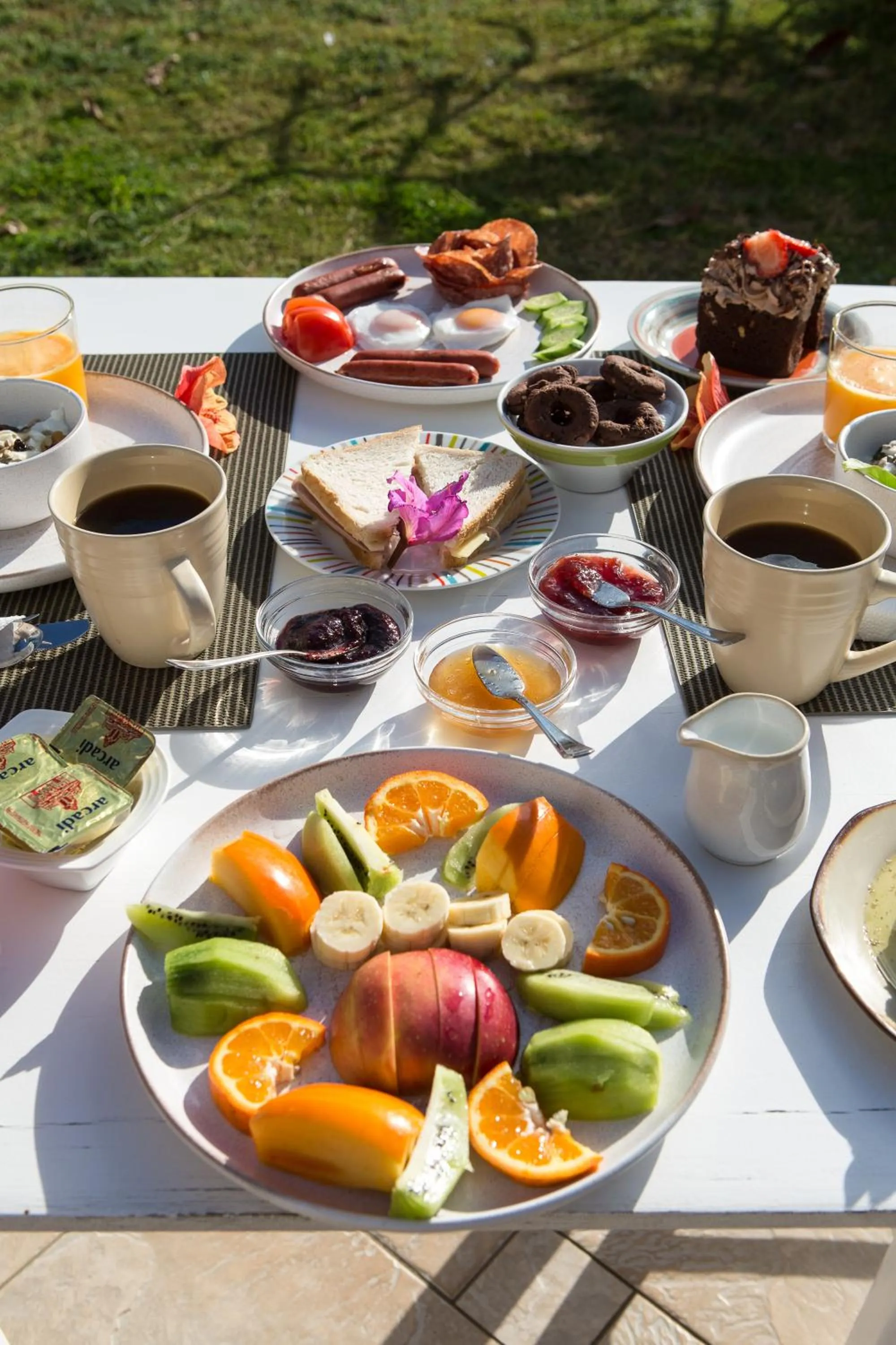 Food in Arodamos Studios & Apts