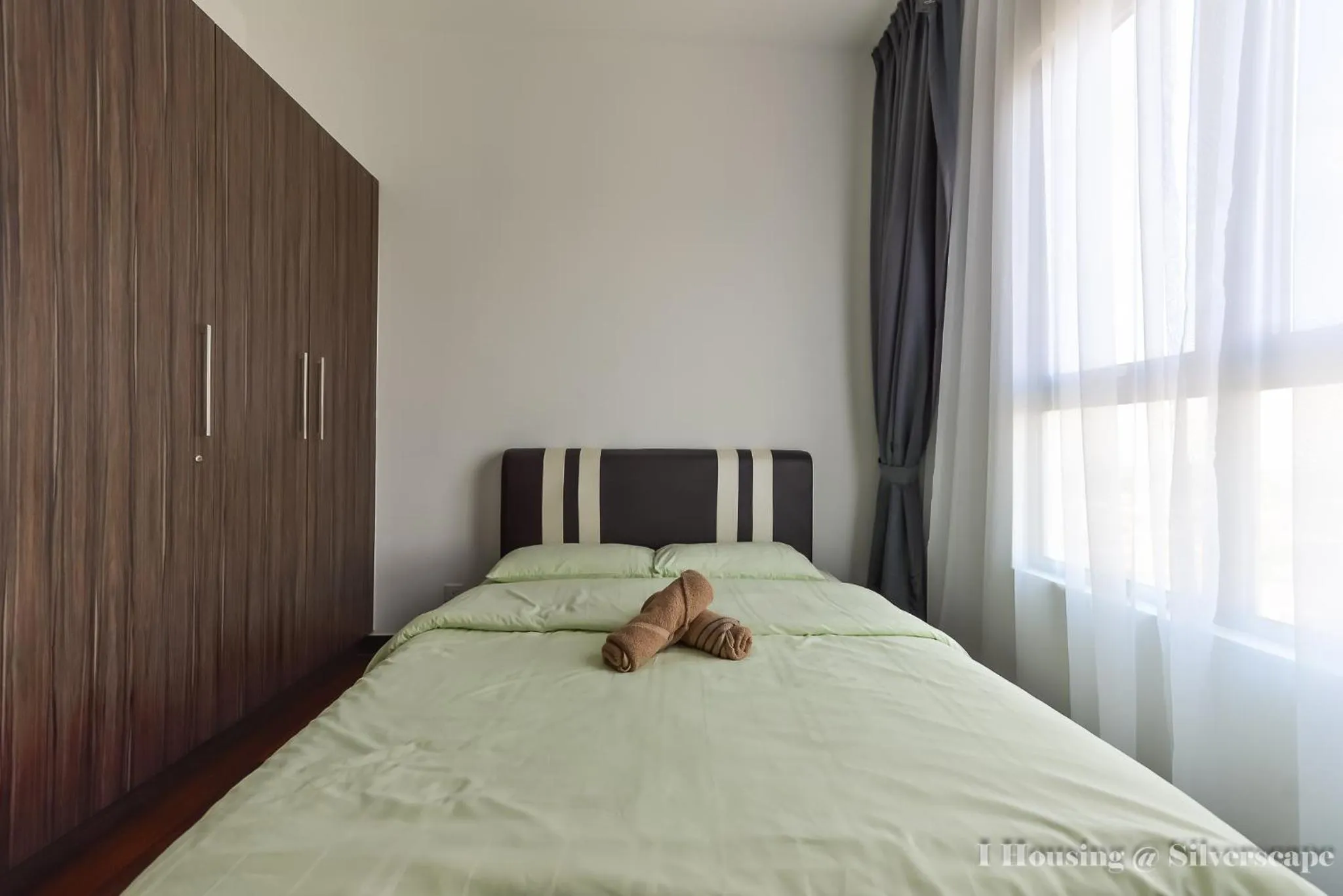 Bed in Silverscape Deluxe Melaka by I Housing