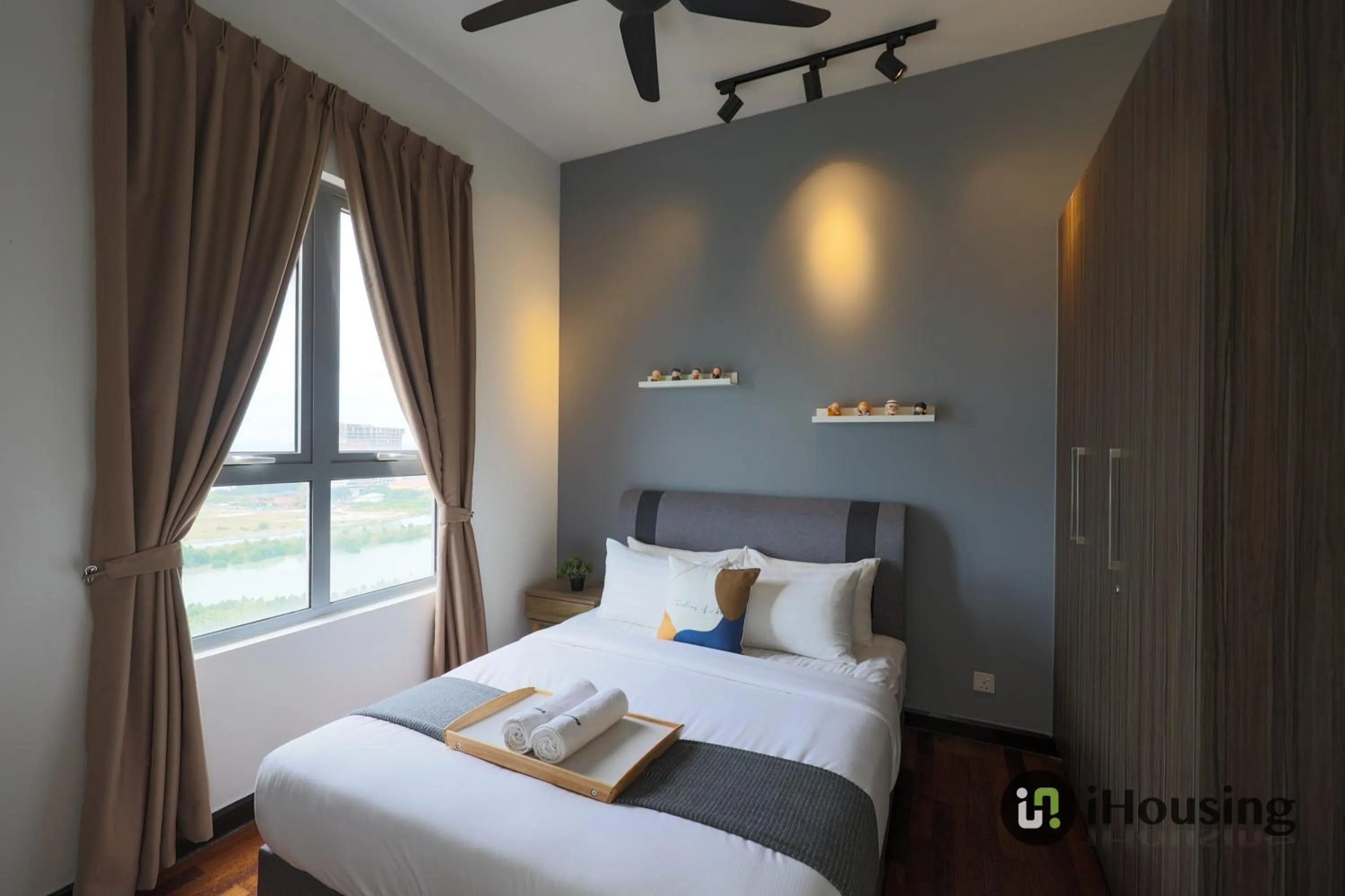 Bed in Silverscape Deluxe Melaka by I Housing