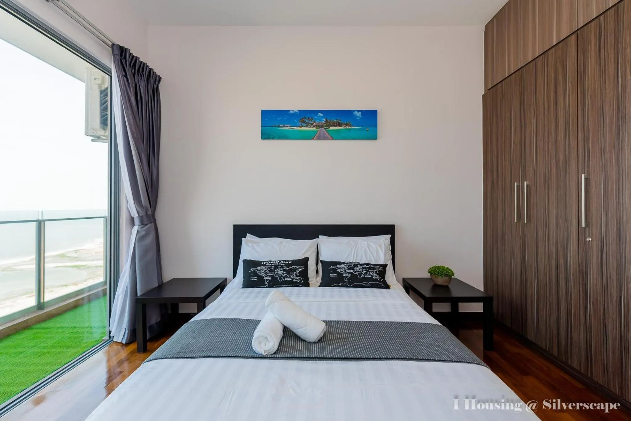 Bed in Silverscape Deluxe Melaka by I Housing