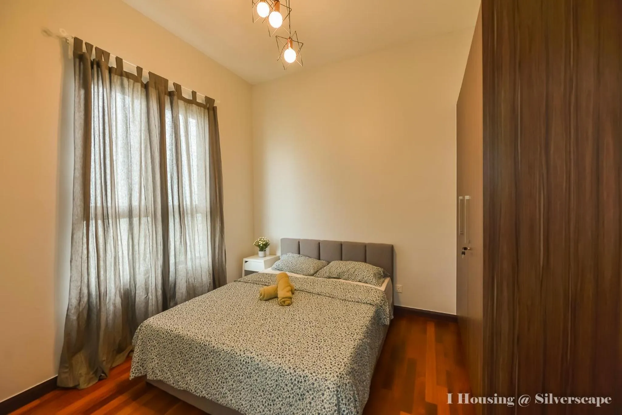 Bed in Silverscape Deluxe Melaka by I Housing
