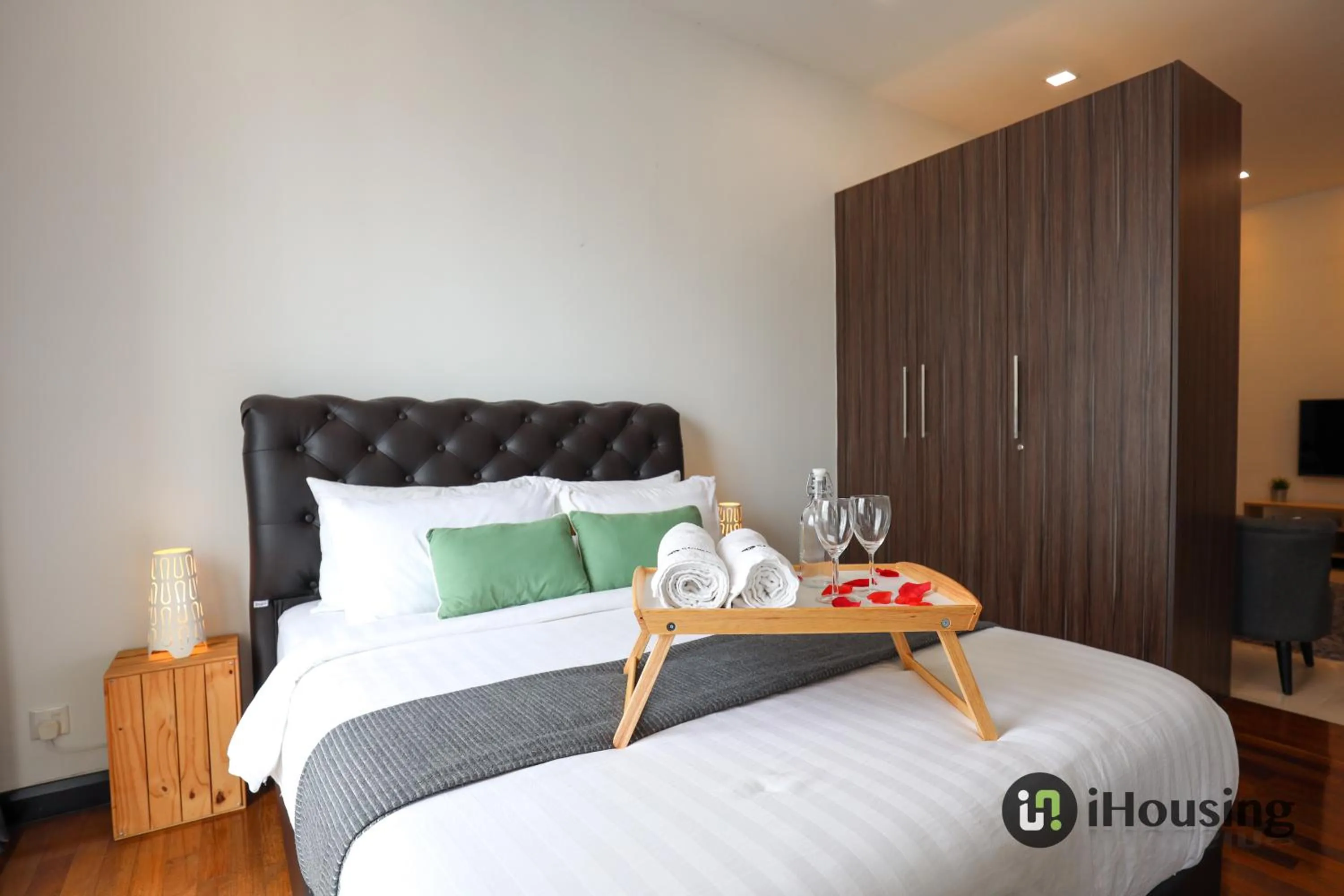 Bed in Silverscape Deluxe Melaka by I Housing