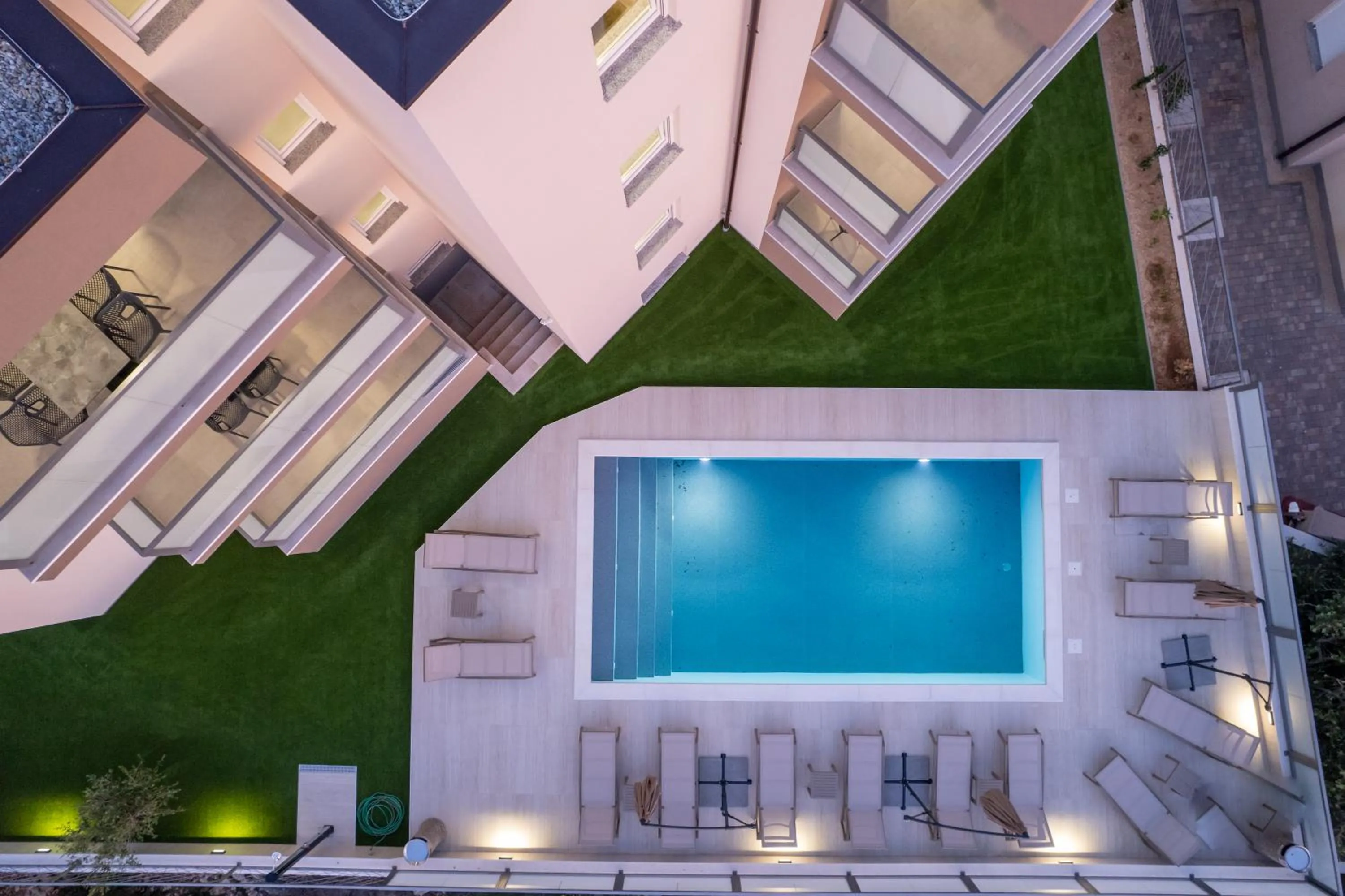 Property building in Poolside Hideout Apartments