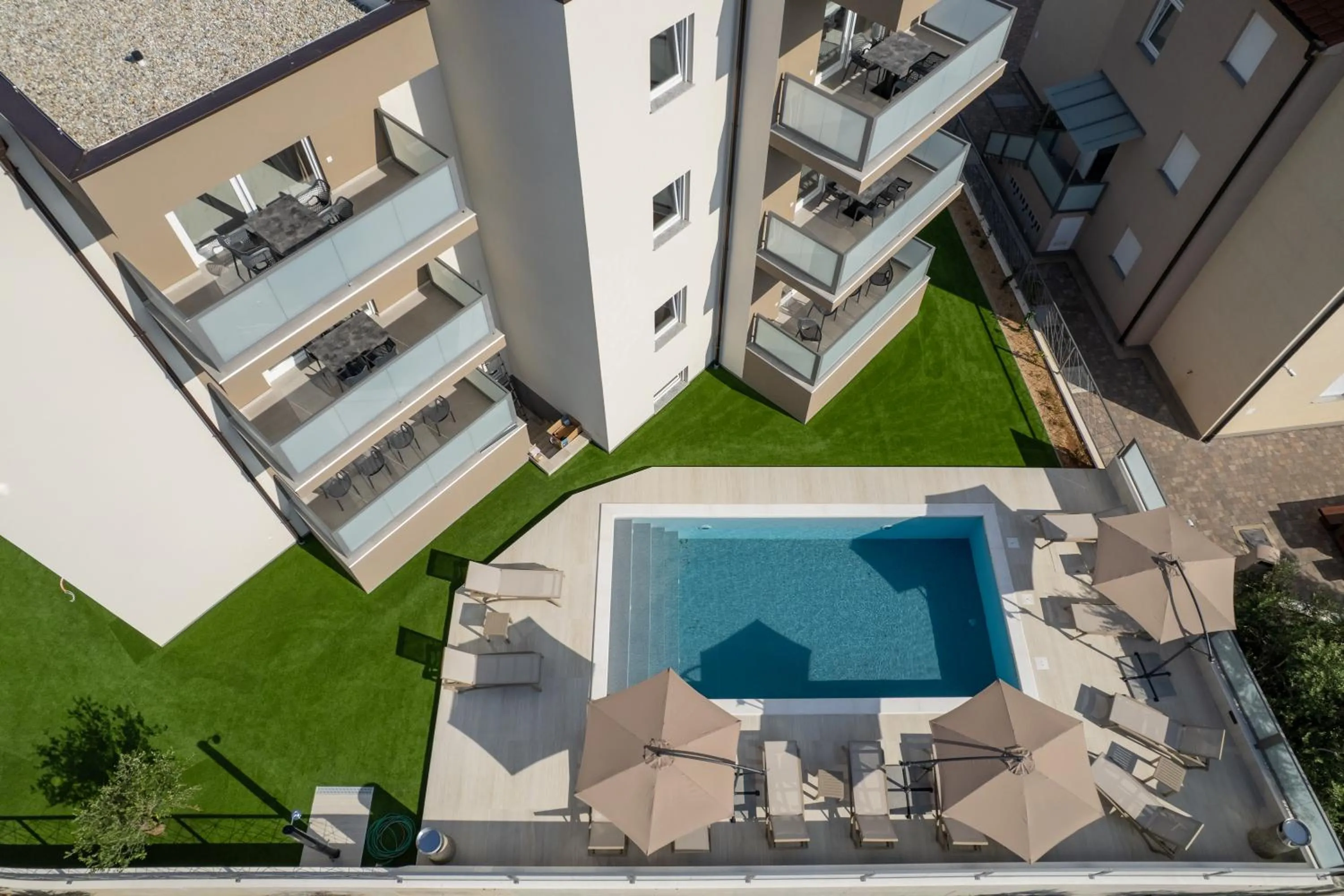 Property building in Poolside Hideout Apartments