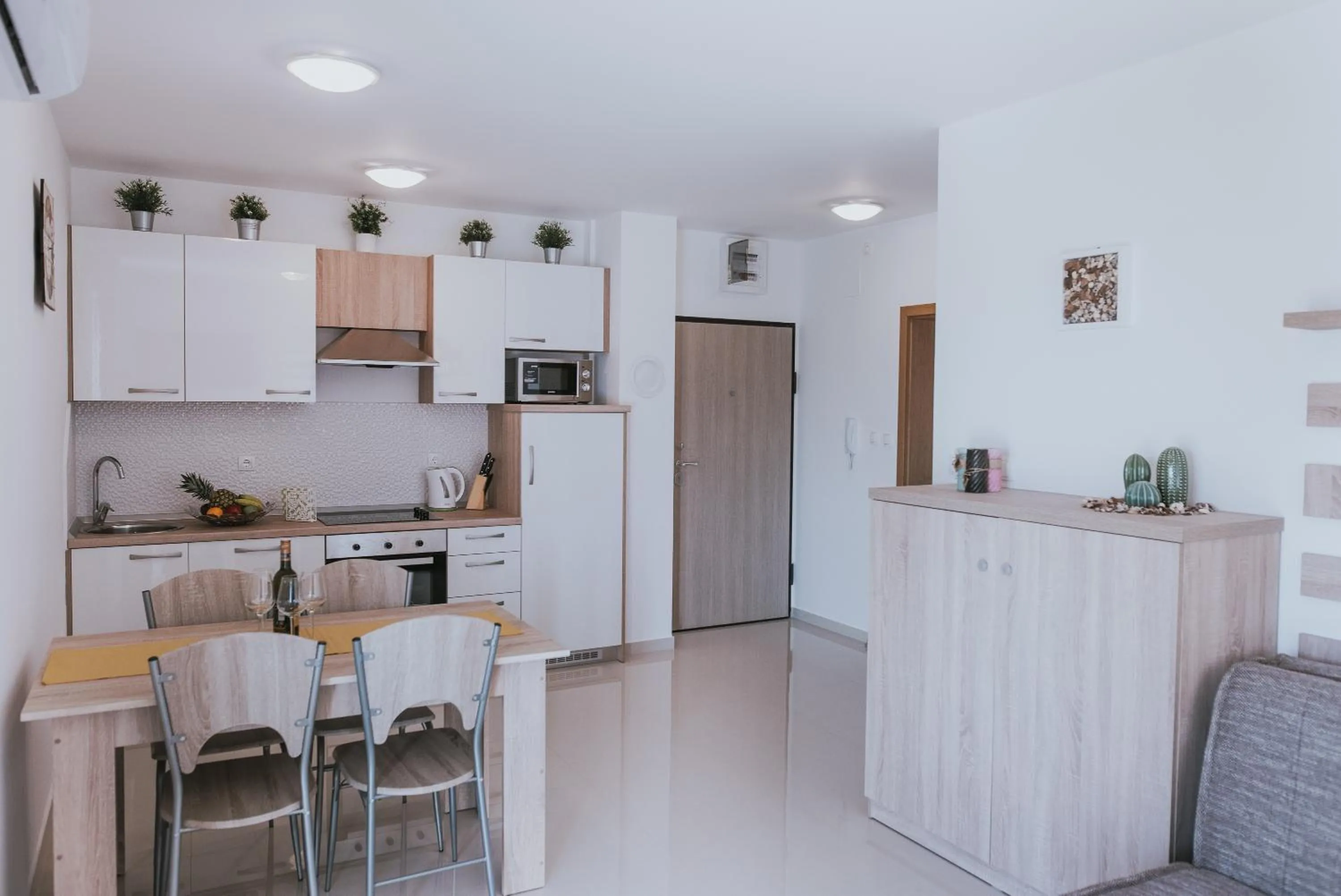kitchen in Poolside Hideout Apartments