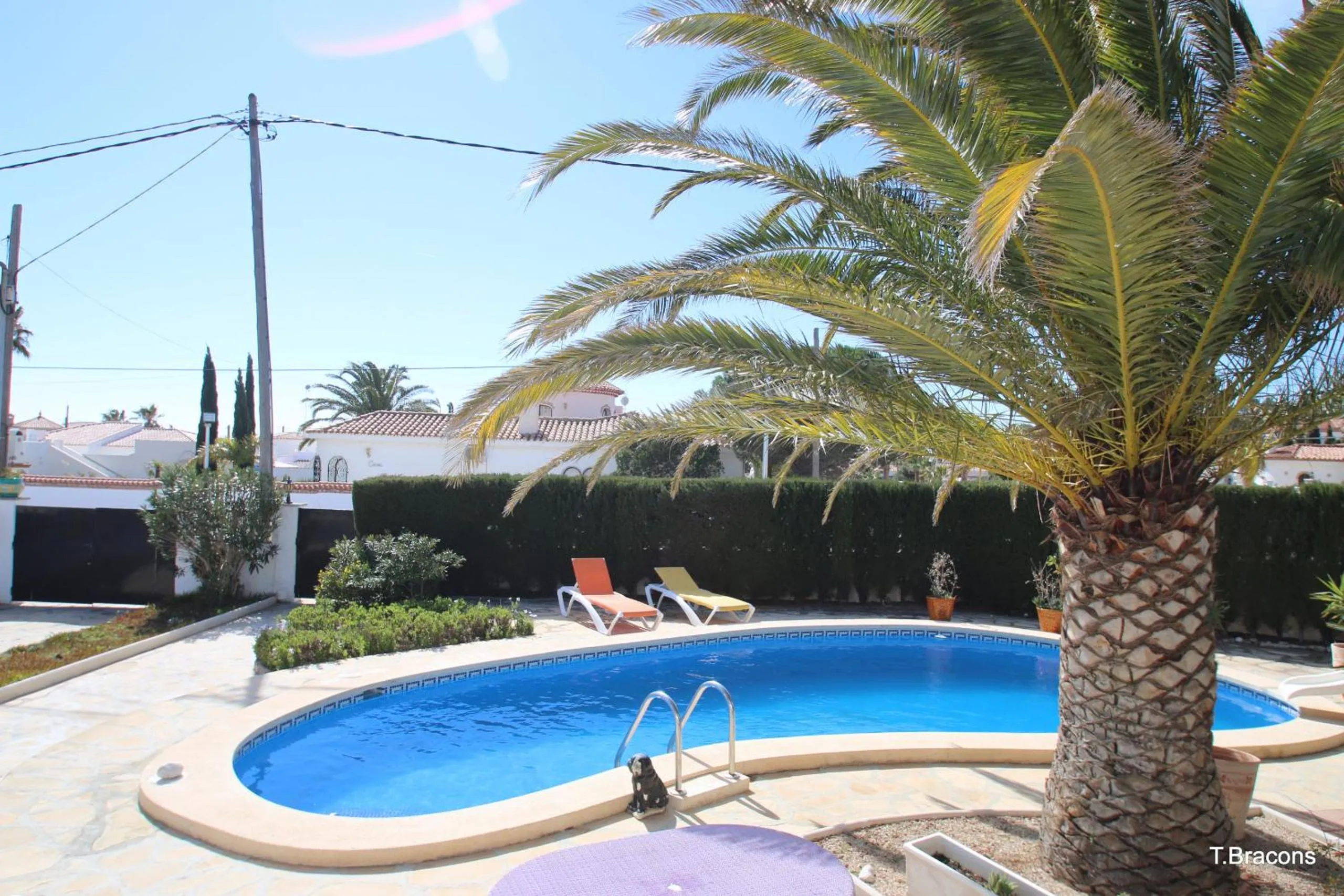 Patio in Villa Lyna