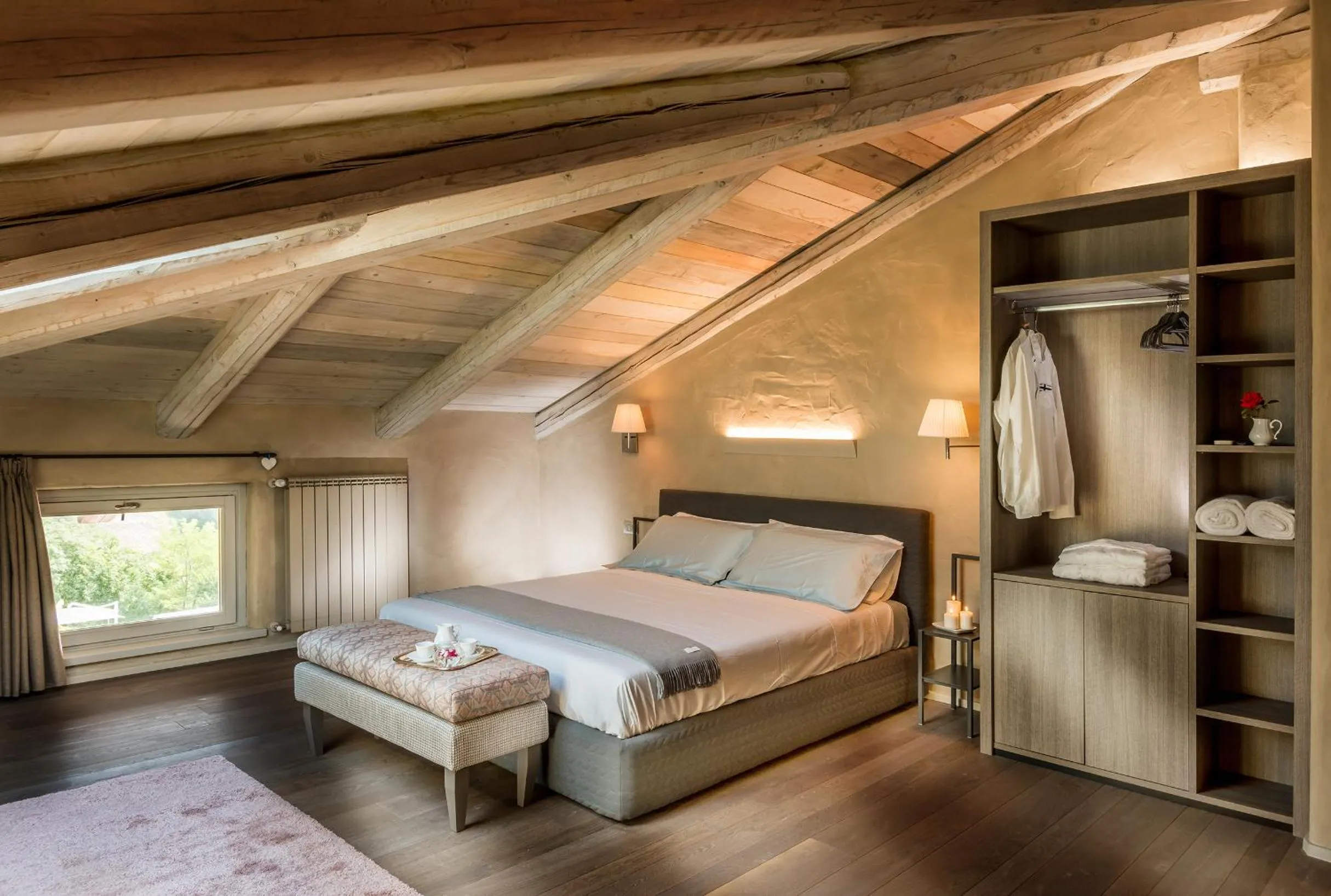 Bedroom, Bed in La Civignola