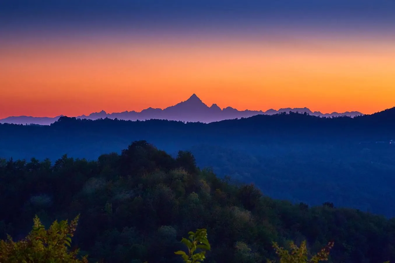 Sunset in La Civignola