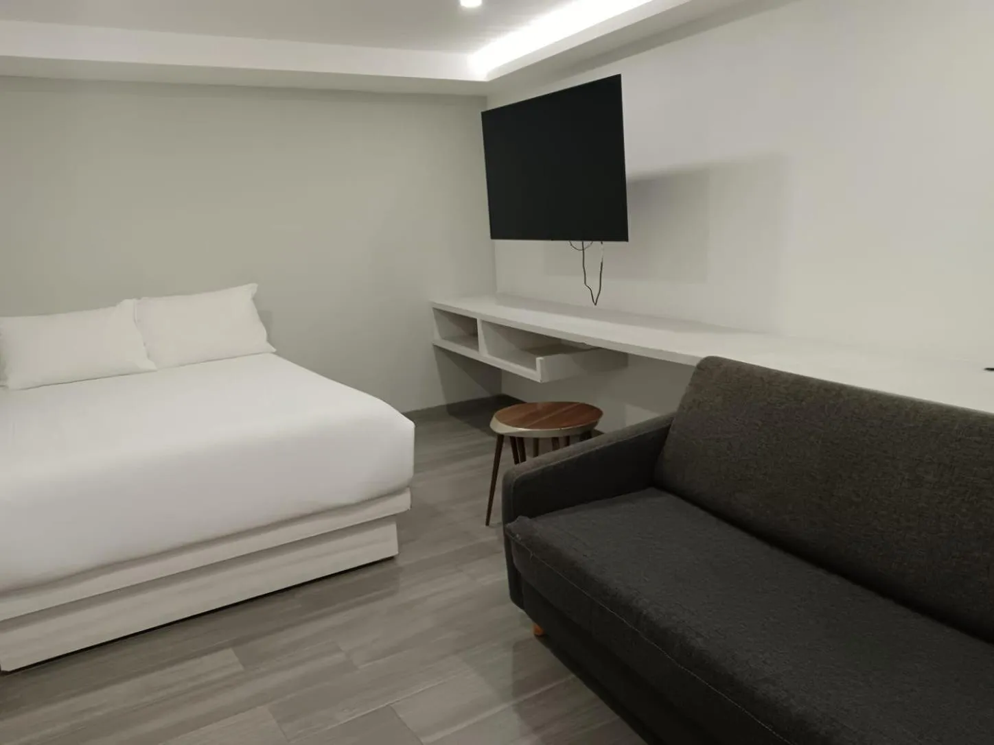 Communal lounge/ TV room, Bed in La Casona Que Encanta antes The Andy Hotel