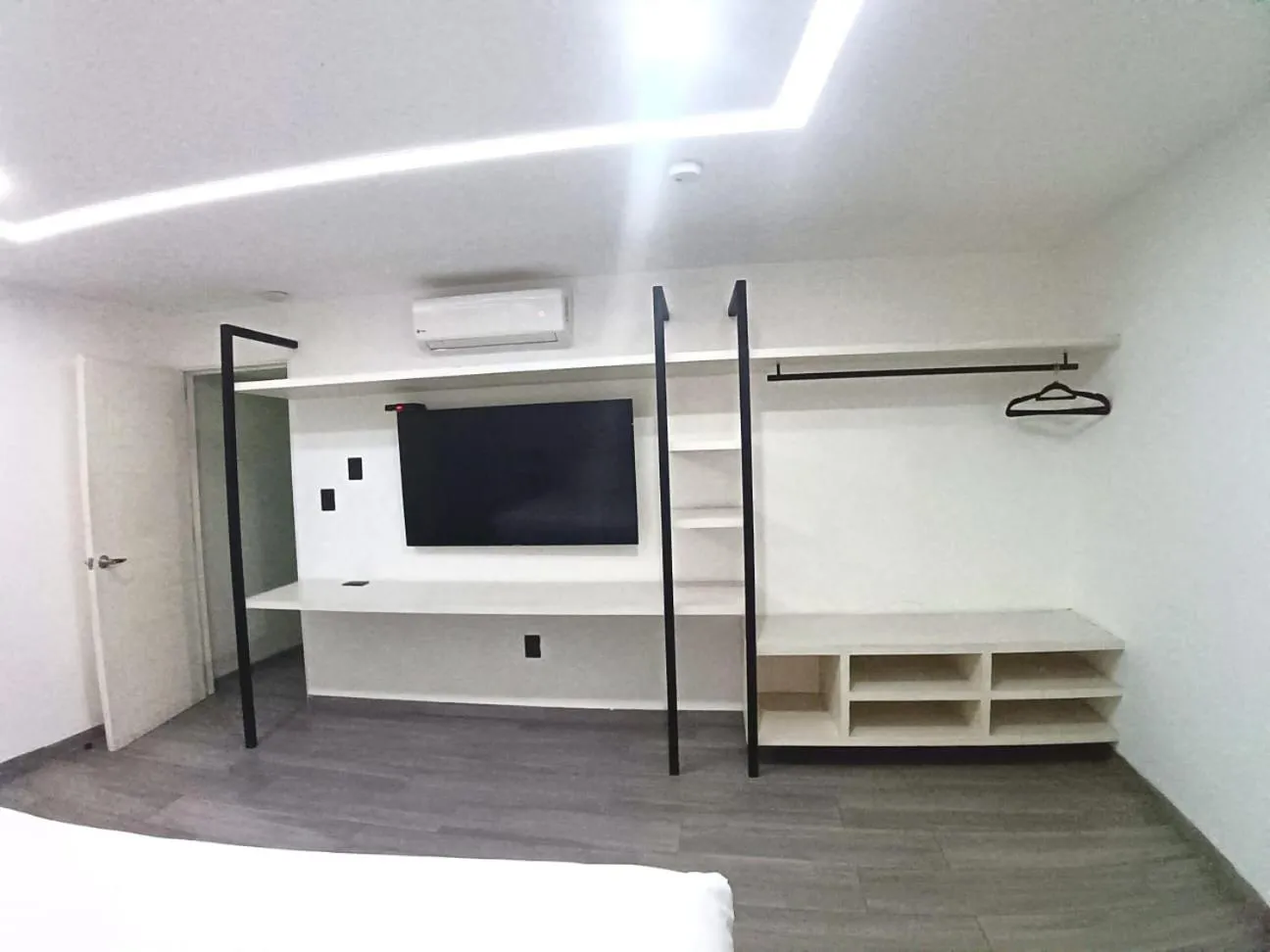 TV and multimedia, Bed in La Casona Que Encanta antes The Andy Hotel