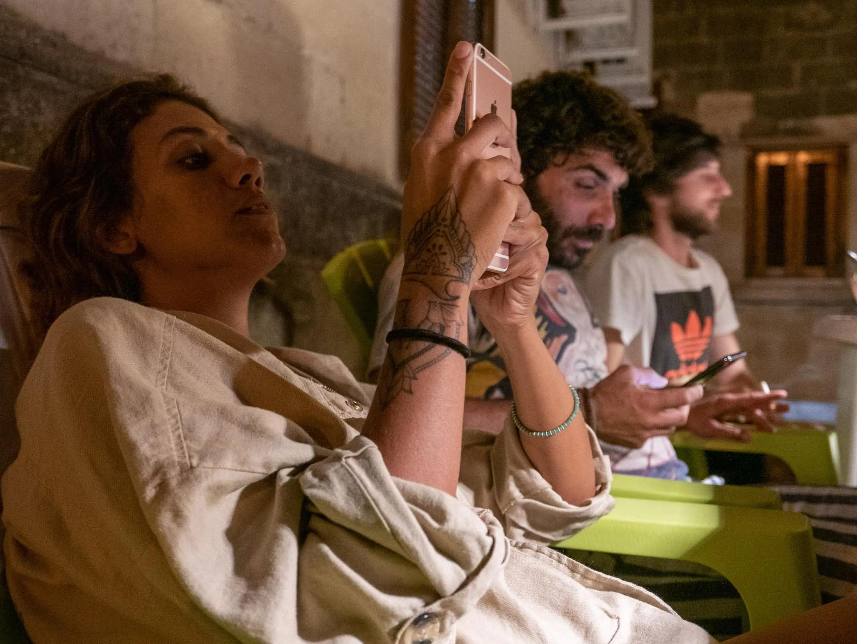 People in Lobby Collective Hostel - Lecce