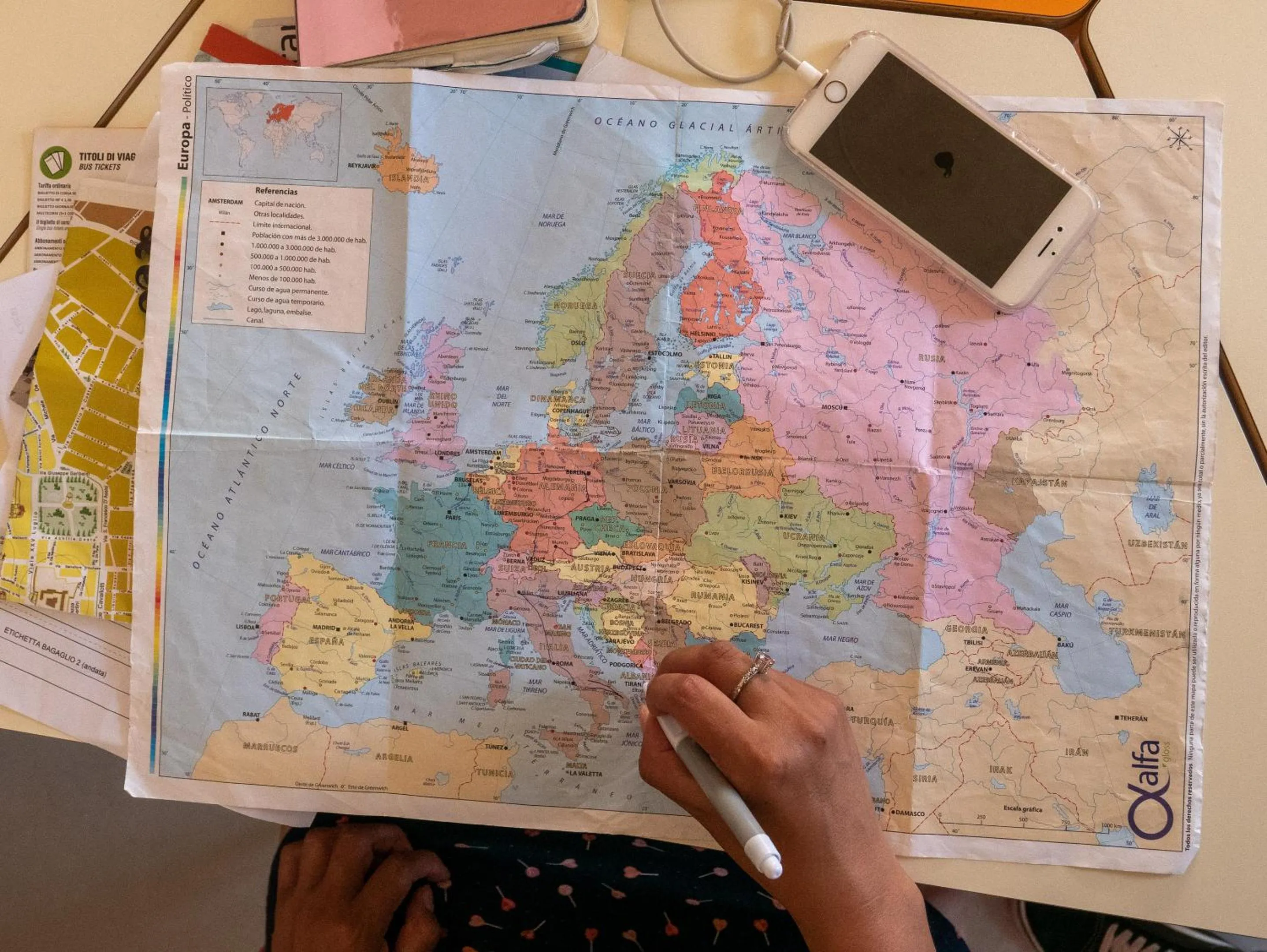 Seating area in Lobby Collective Hostel - Lecce