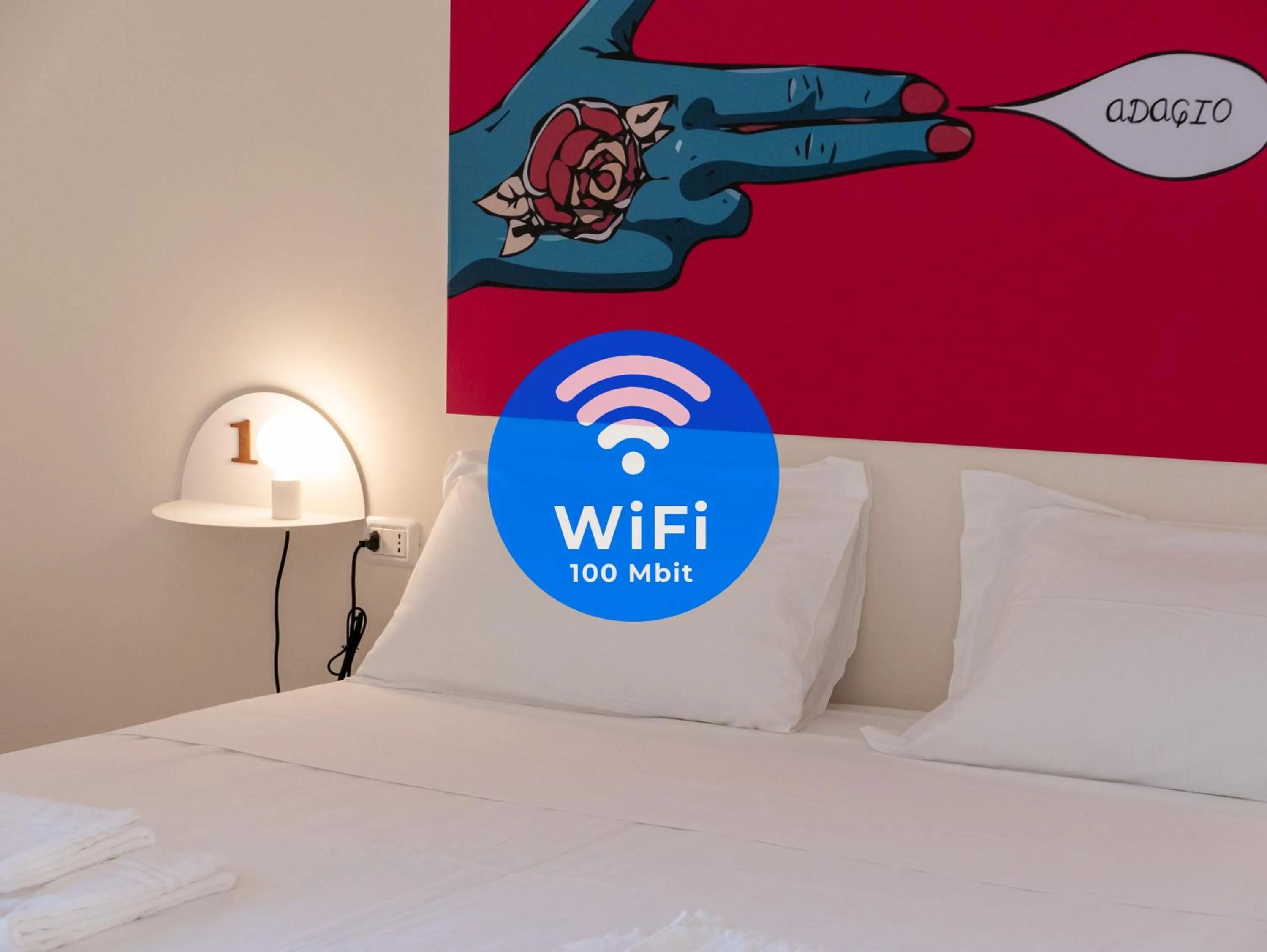 Bedroom, Bed in Lobby Collective Hostel - Lecce