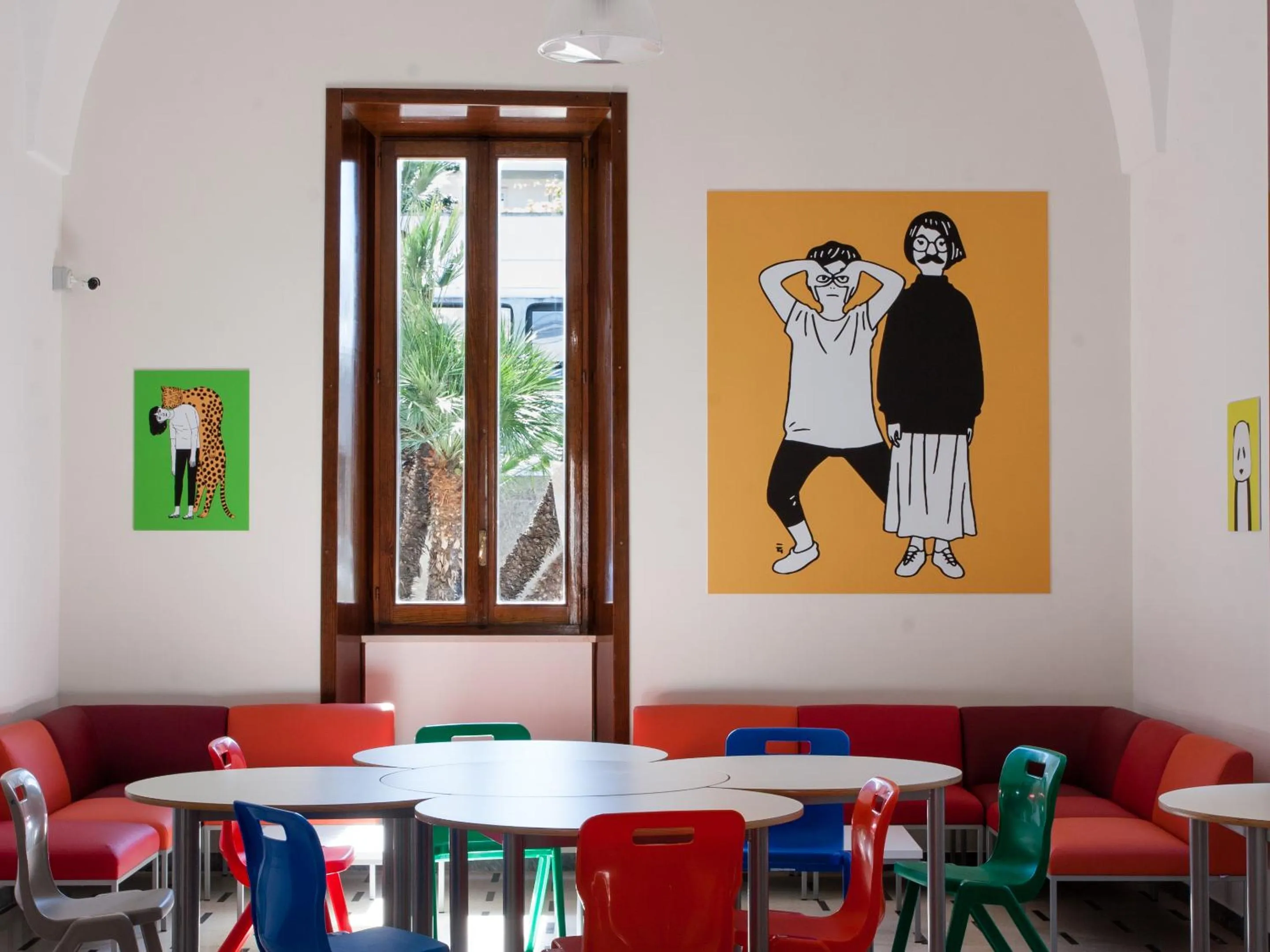 Restaurant/places to eat in Lobby Collective Hostel - Lecce