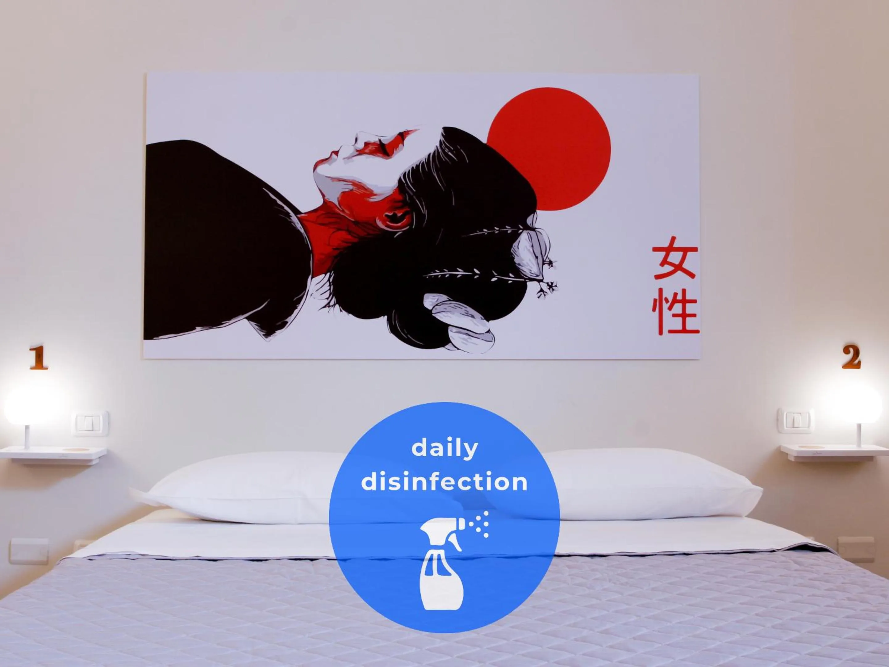 Logo/Certificate/Sign, Bed in Lobby Collective Hostel - Lecce