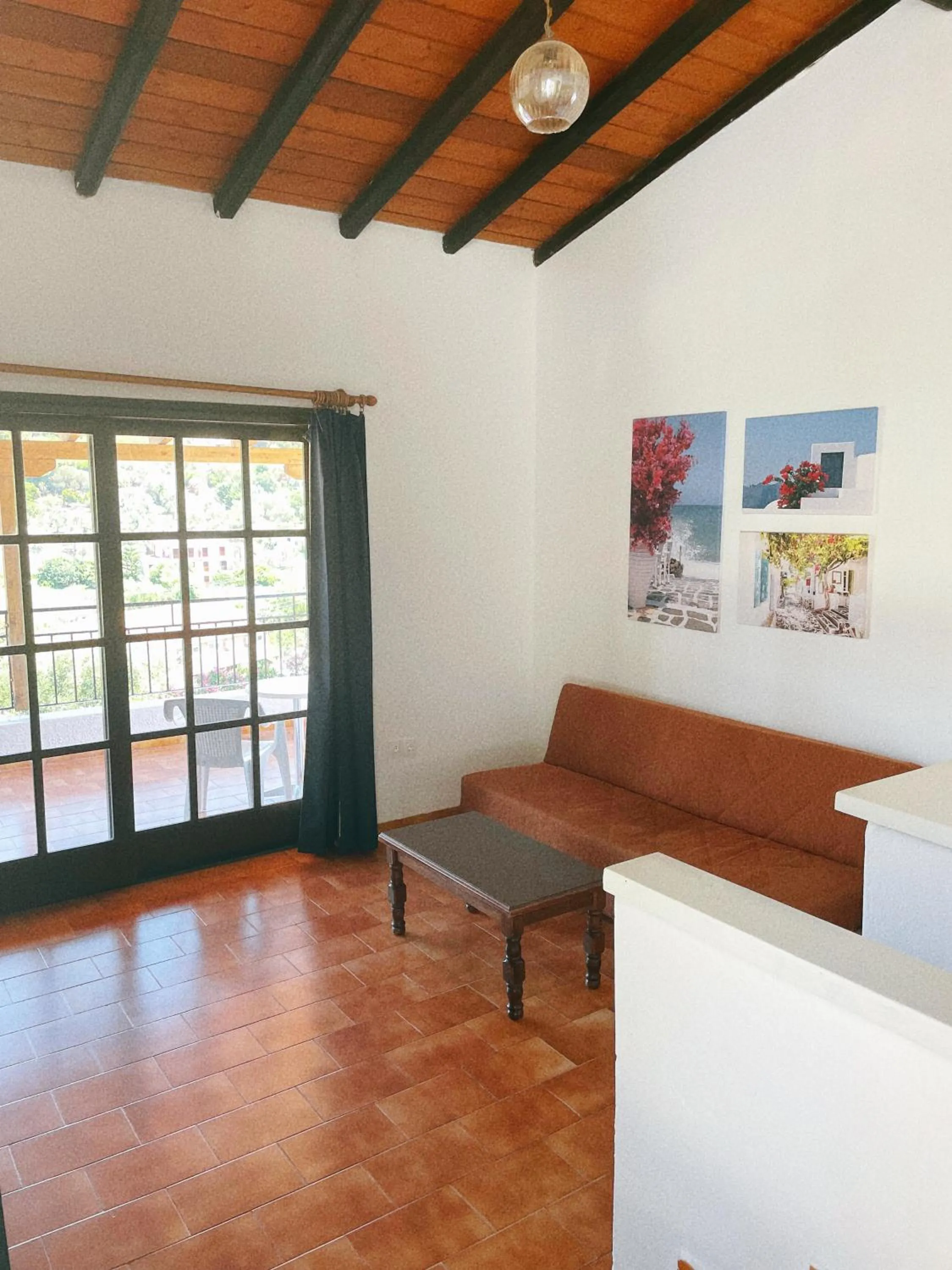 Living room in Villa Elpiniki