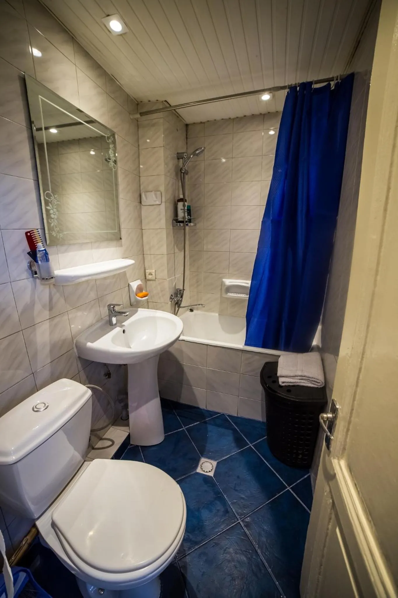 Toilet in Gold District Apartment