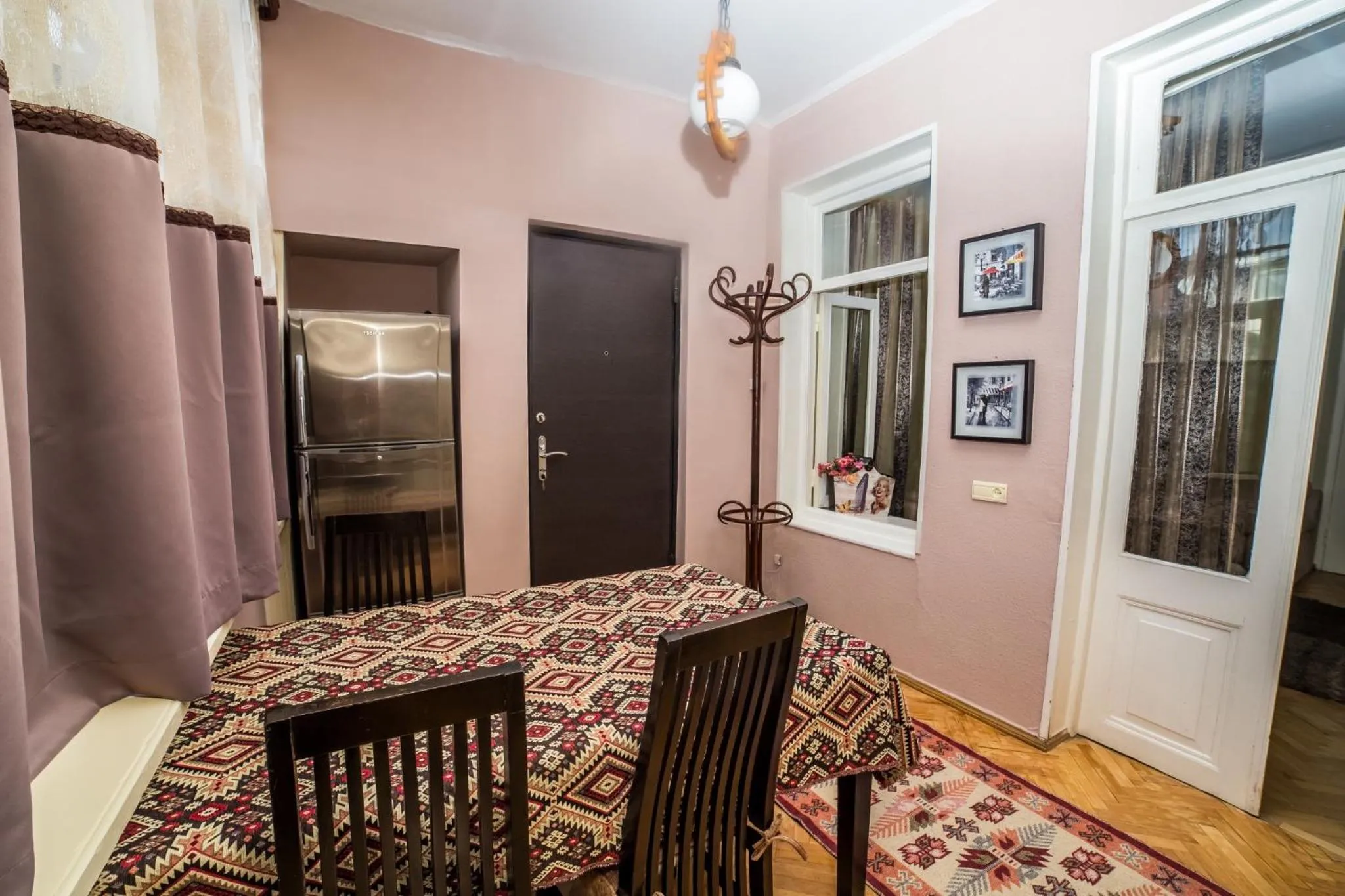 Seating area in Gold District Apartment