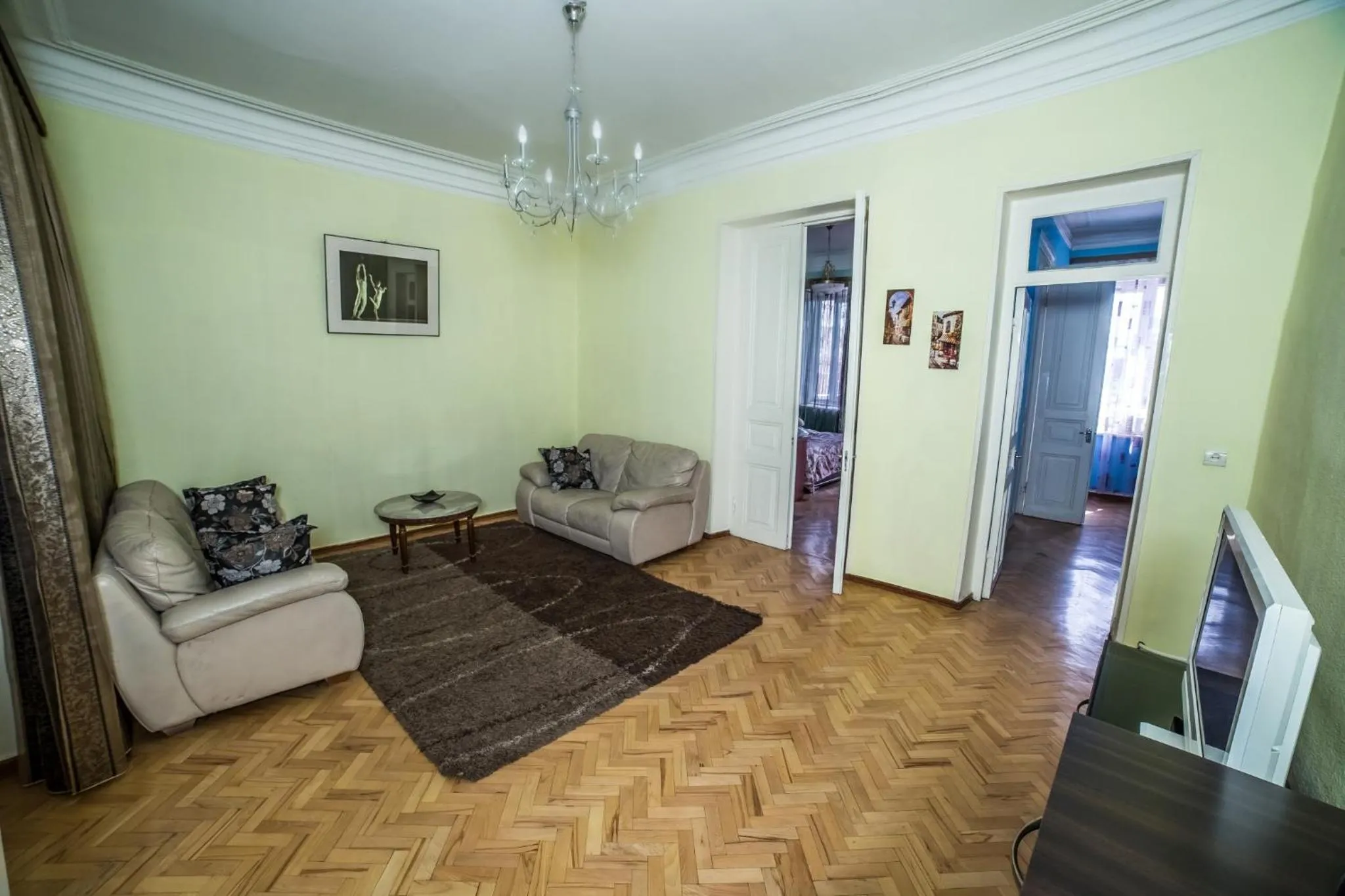 Living room in Gold District Apartment