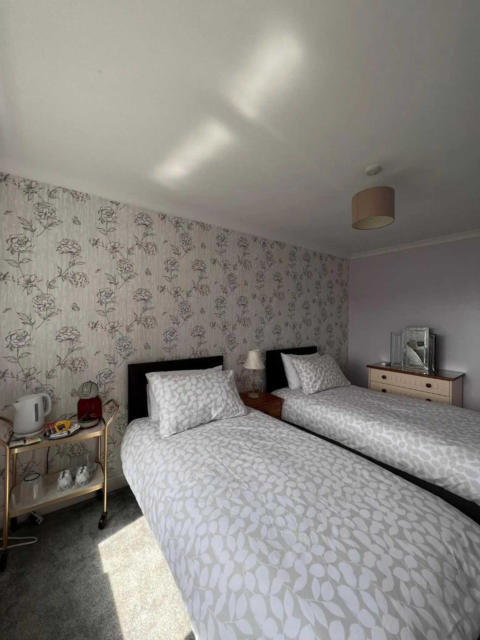 Bed in Dunrigh Guest House