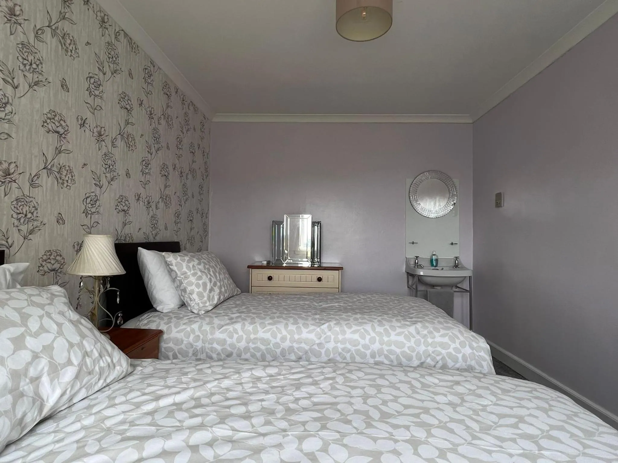 Bed in Dunrigh Guest House