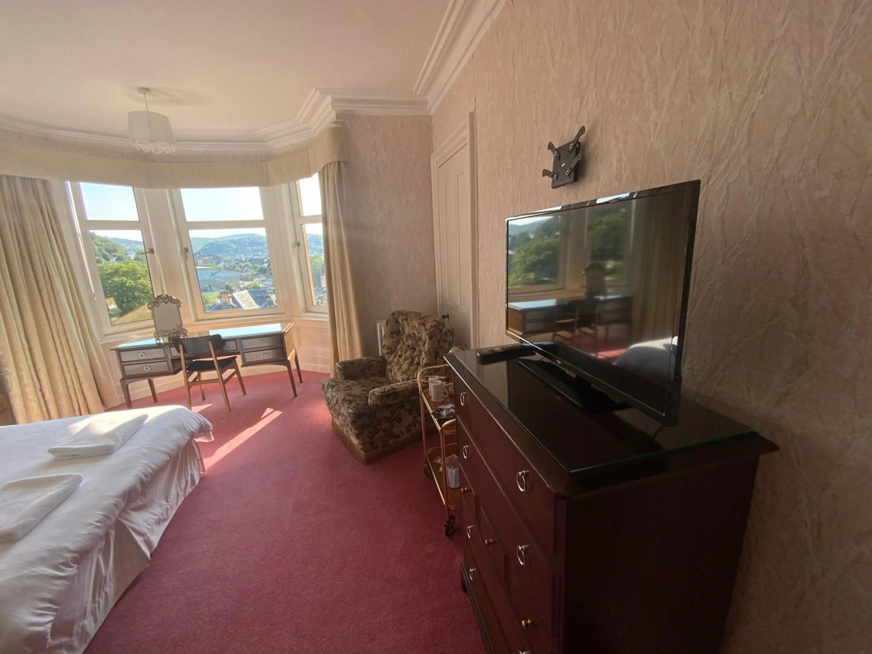 Bed in Dunrigh Guest House