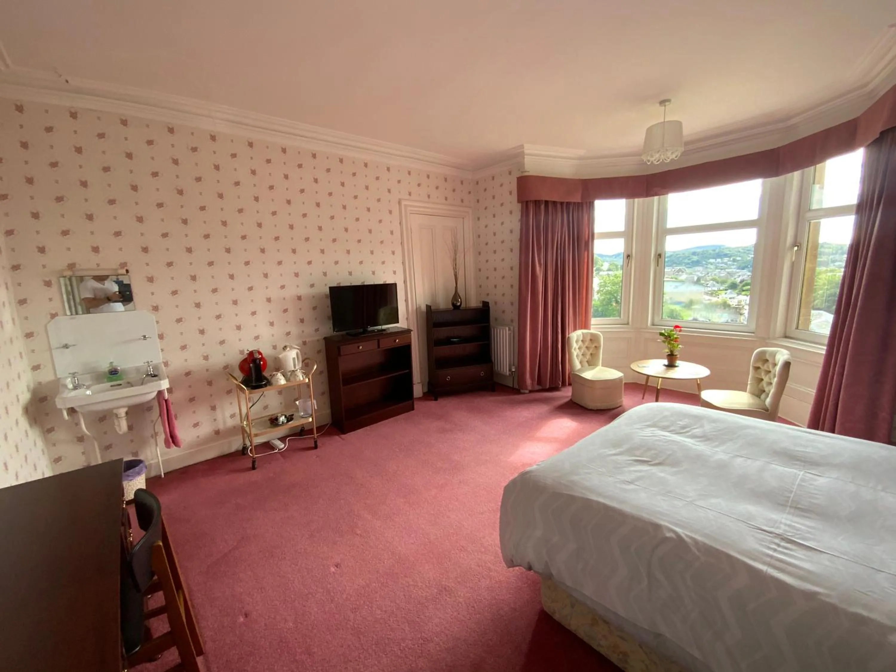 Bed in Dunrigh Guest House