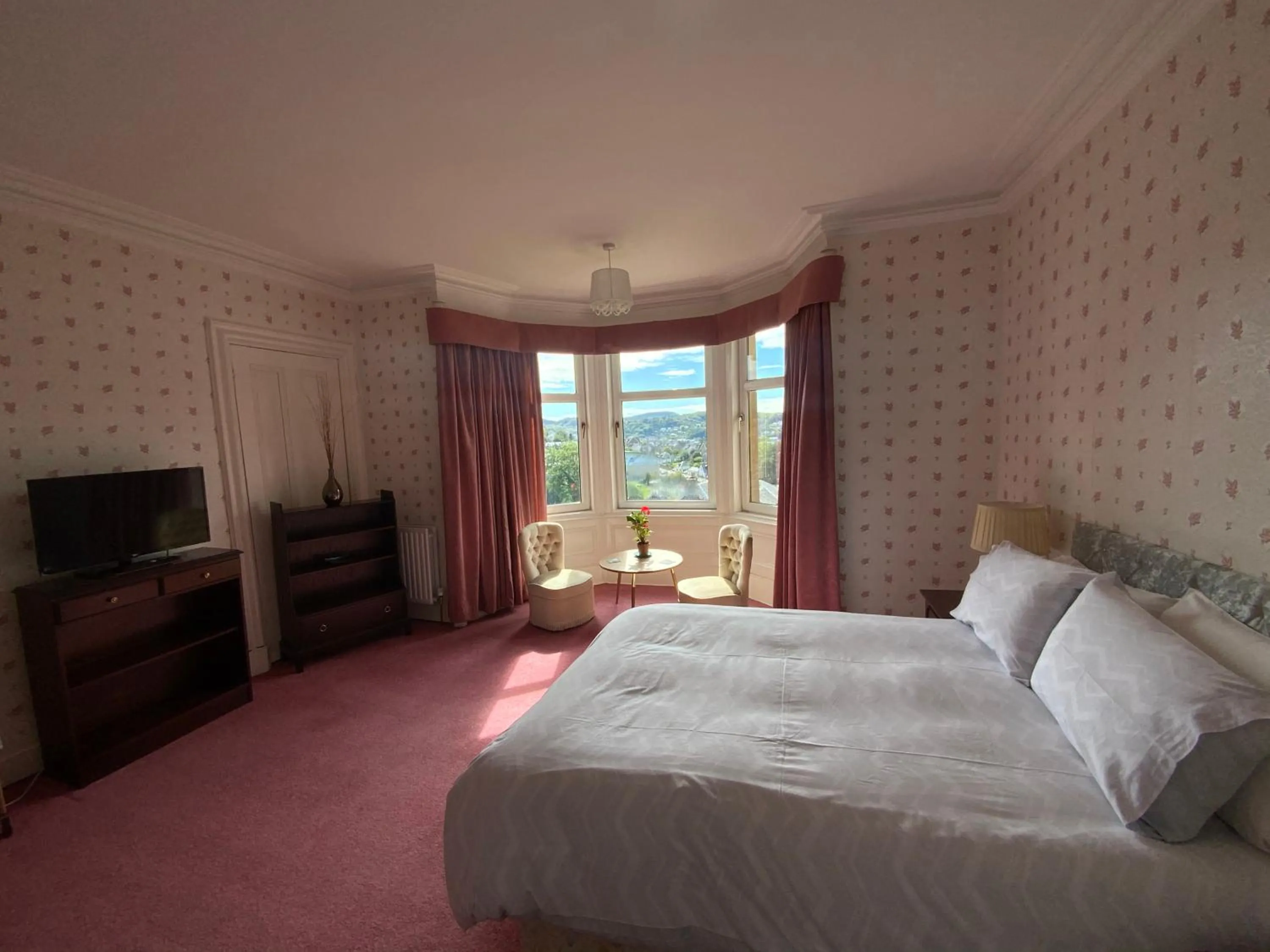 Bed in Dunrigh Guest House