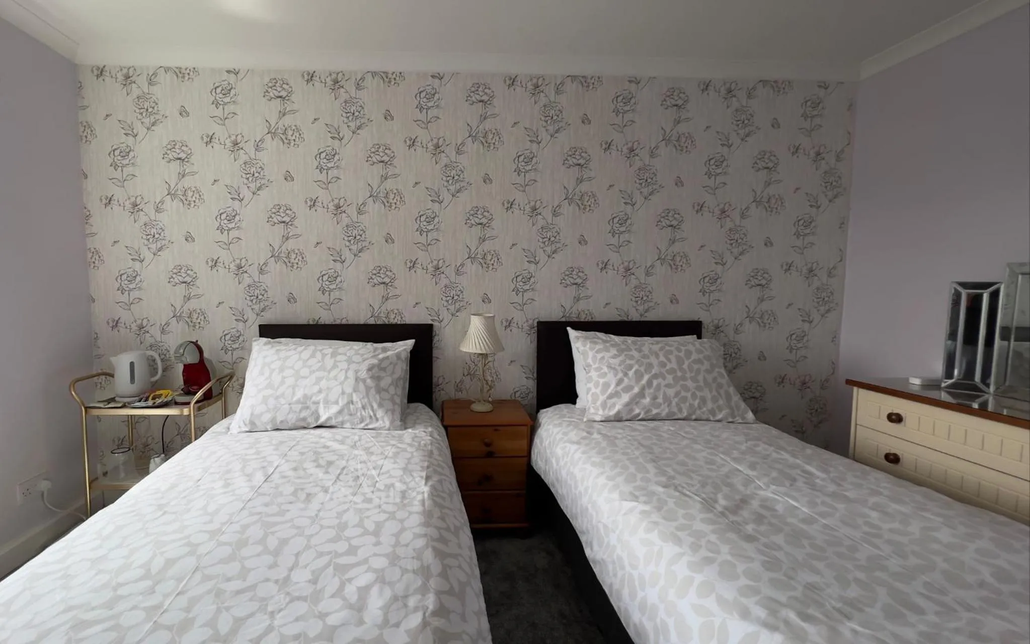 Bed in Dunrigh Guest House