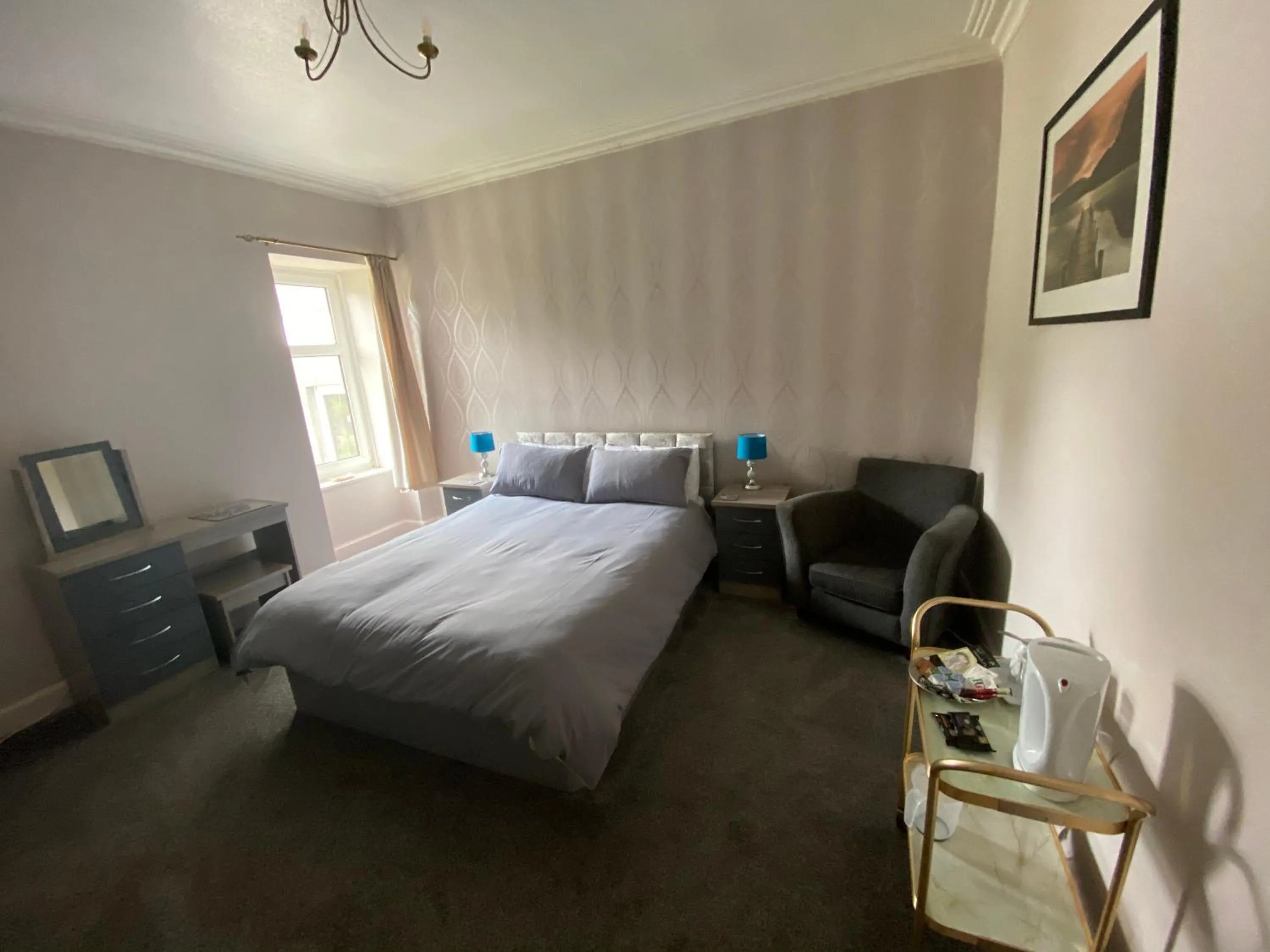 Bed in Dunrigh Guest House