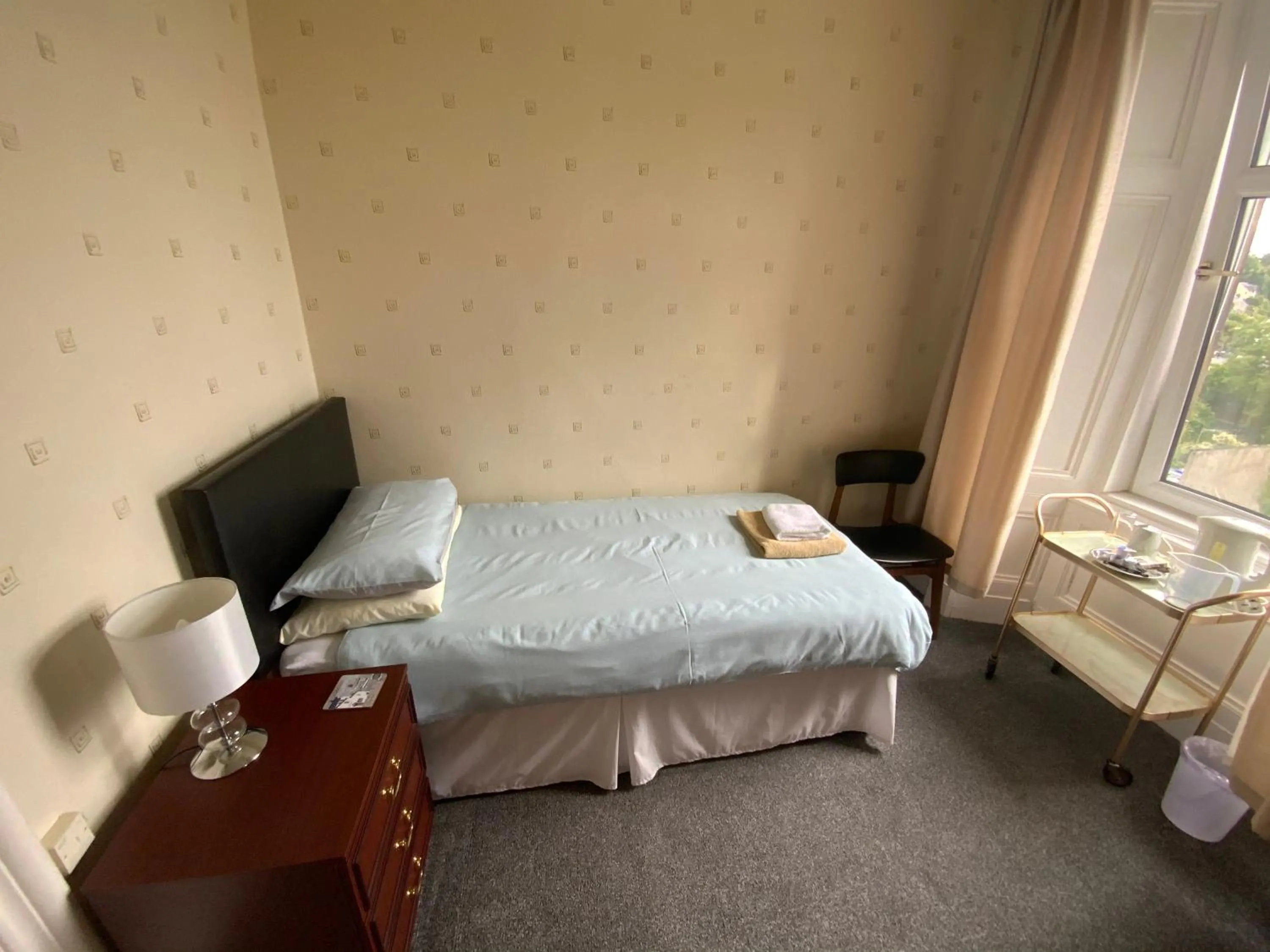 Bed in Dunrigh Guest House