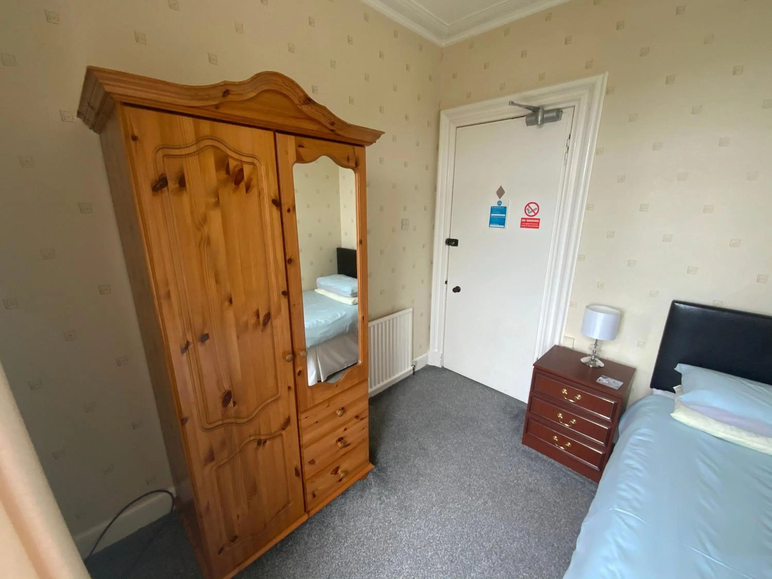 Bed in Dunrigh Guest House