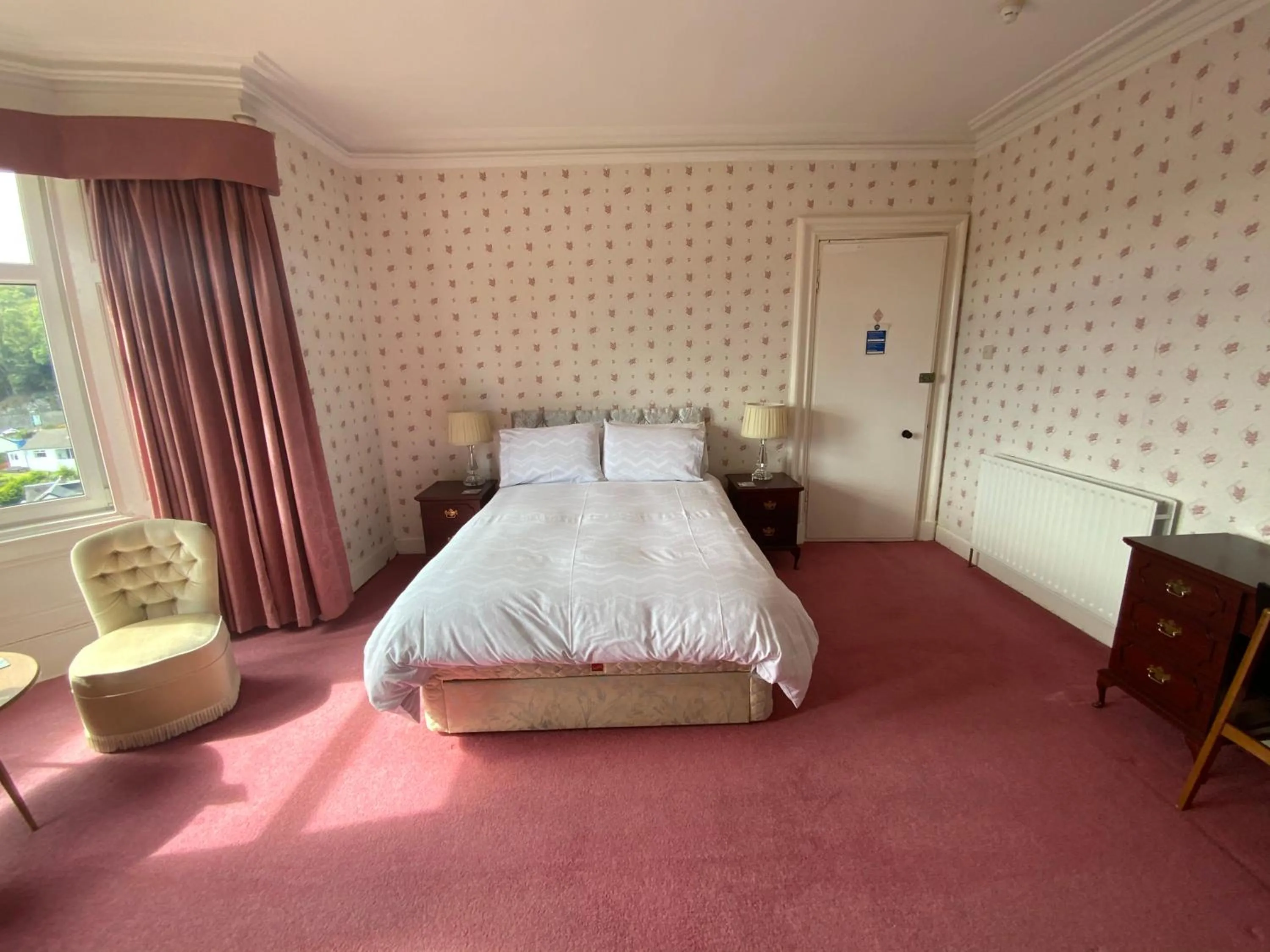 Bed in Dunrigh Guest House