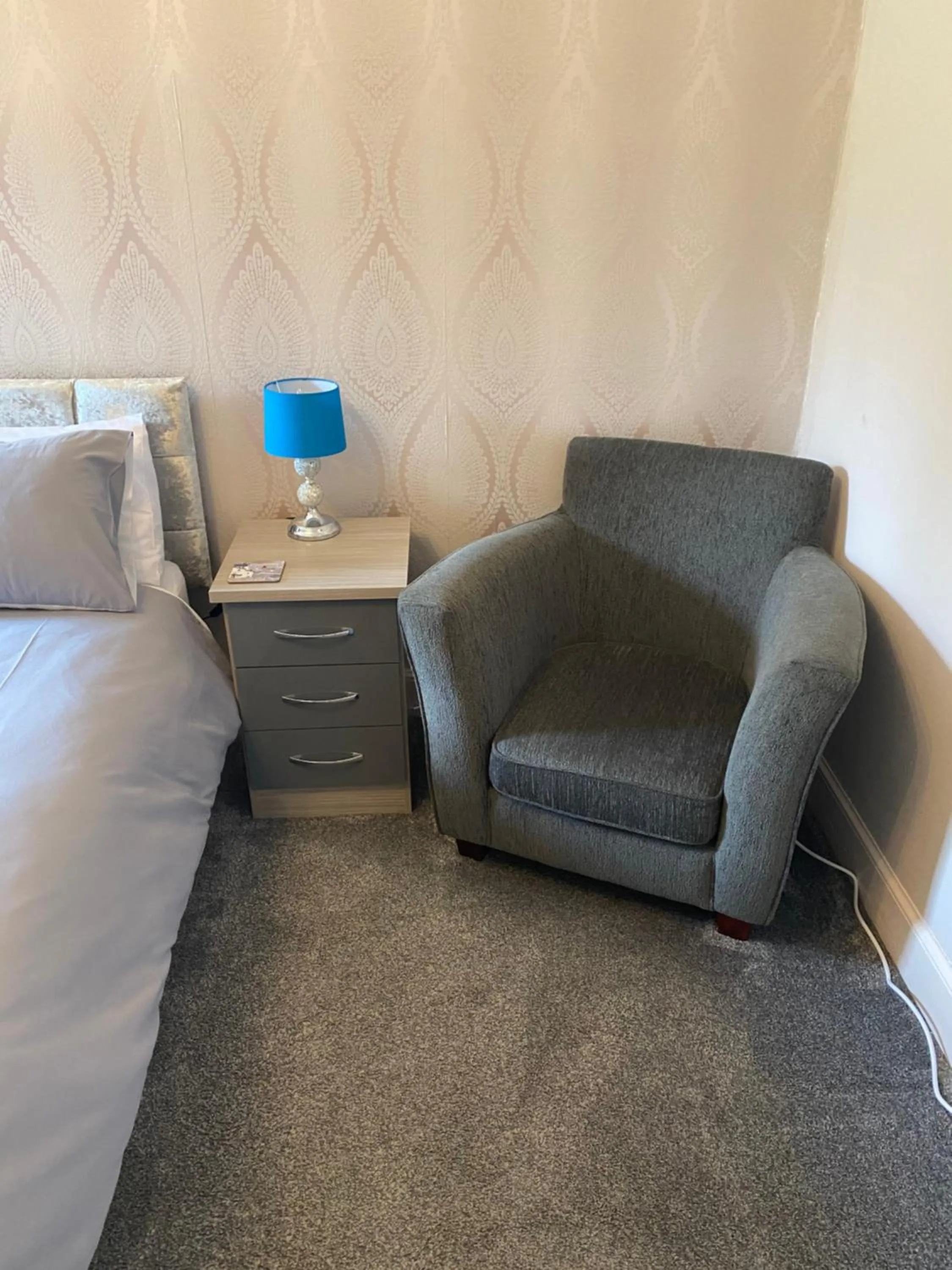 Bed in Dunrigh Guest House