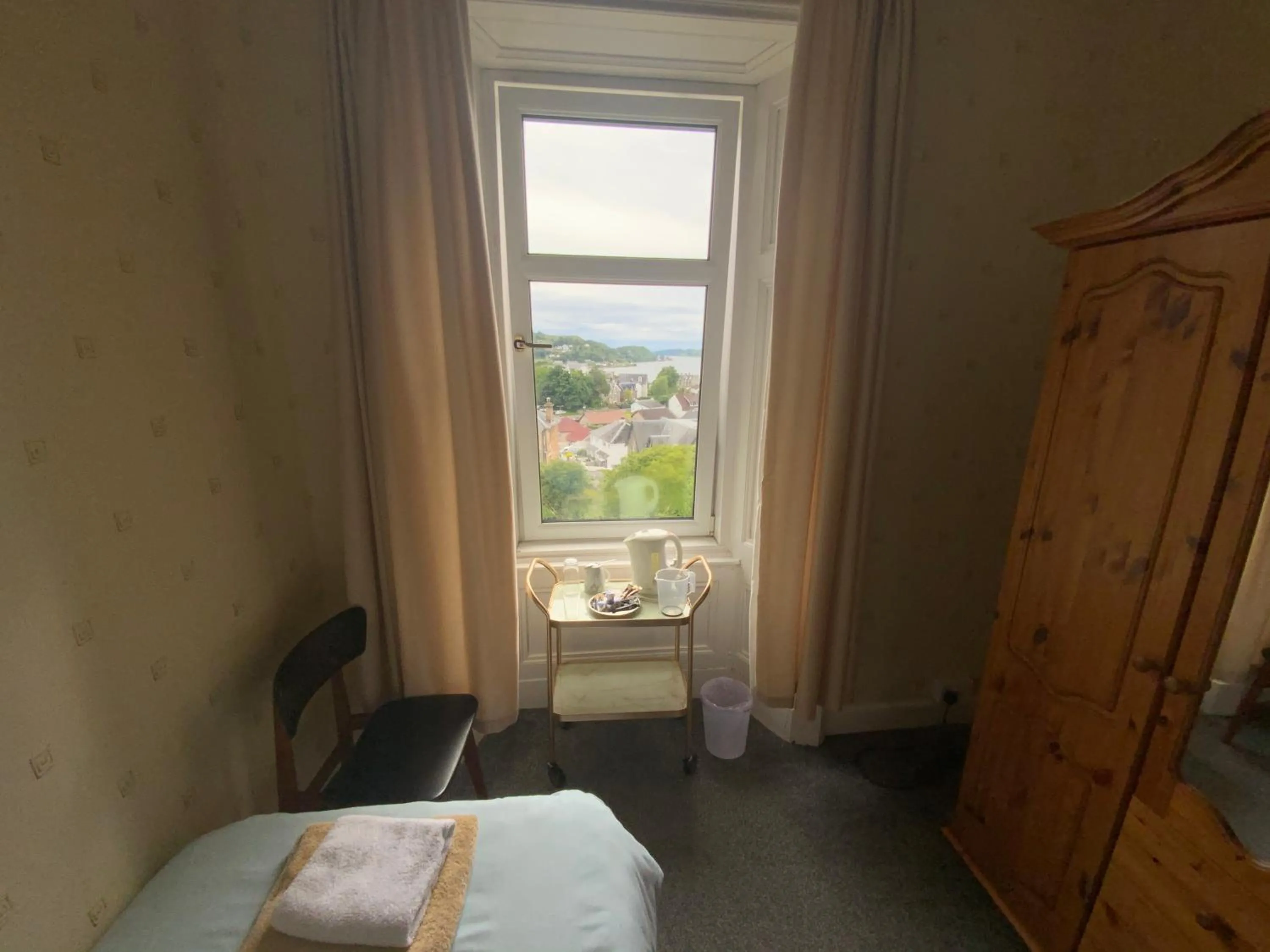 Bed in Dunrigh Guest House