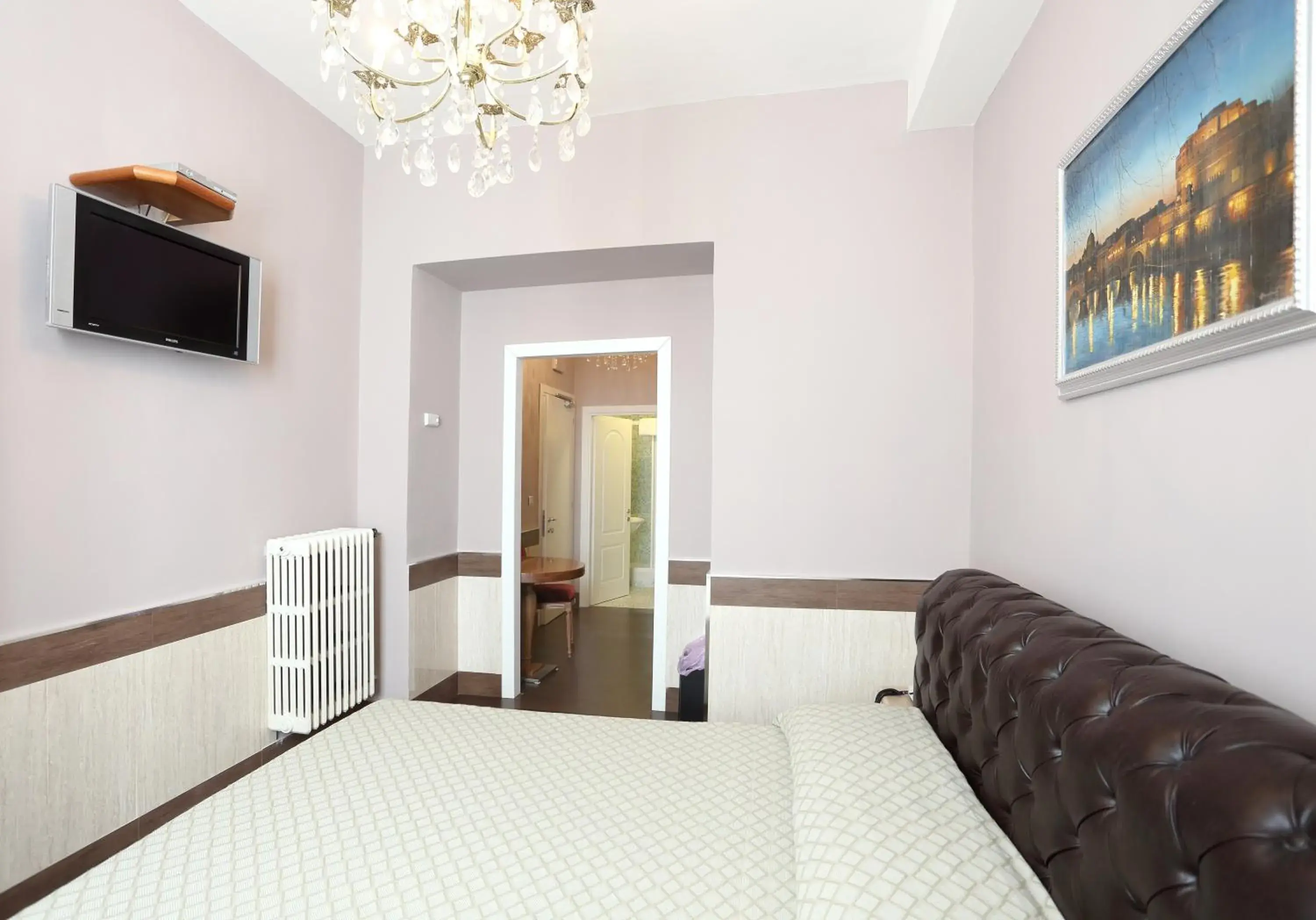 Bed in Hotel San Valentino Bed in Hotel San Valentino