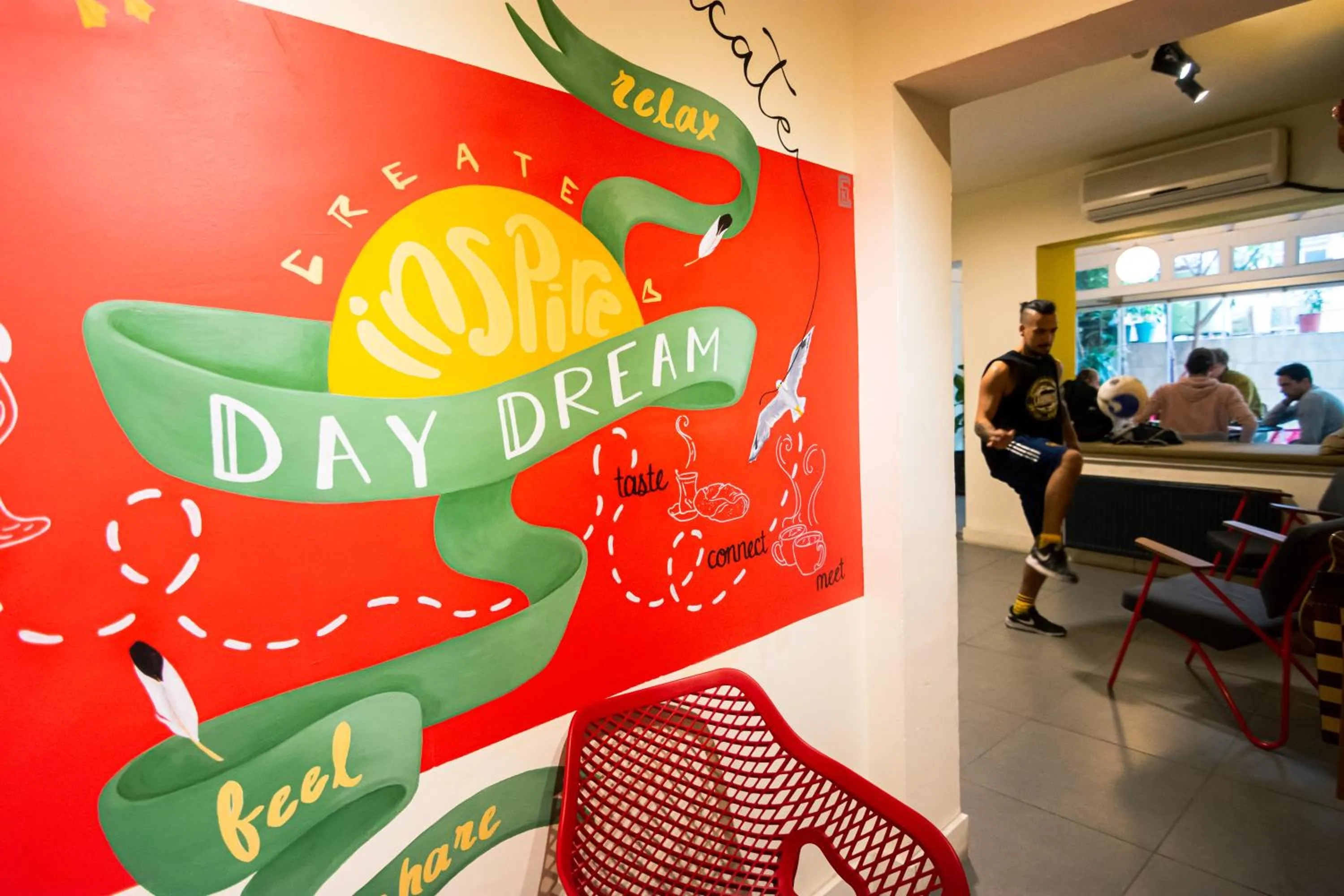 Communal lounge/ TV room in Moda Drei