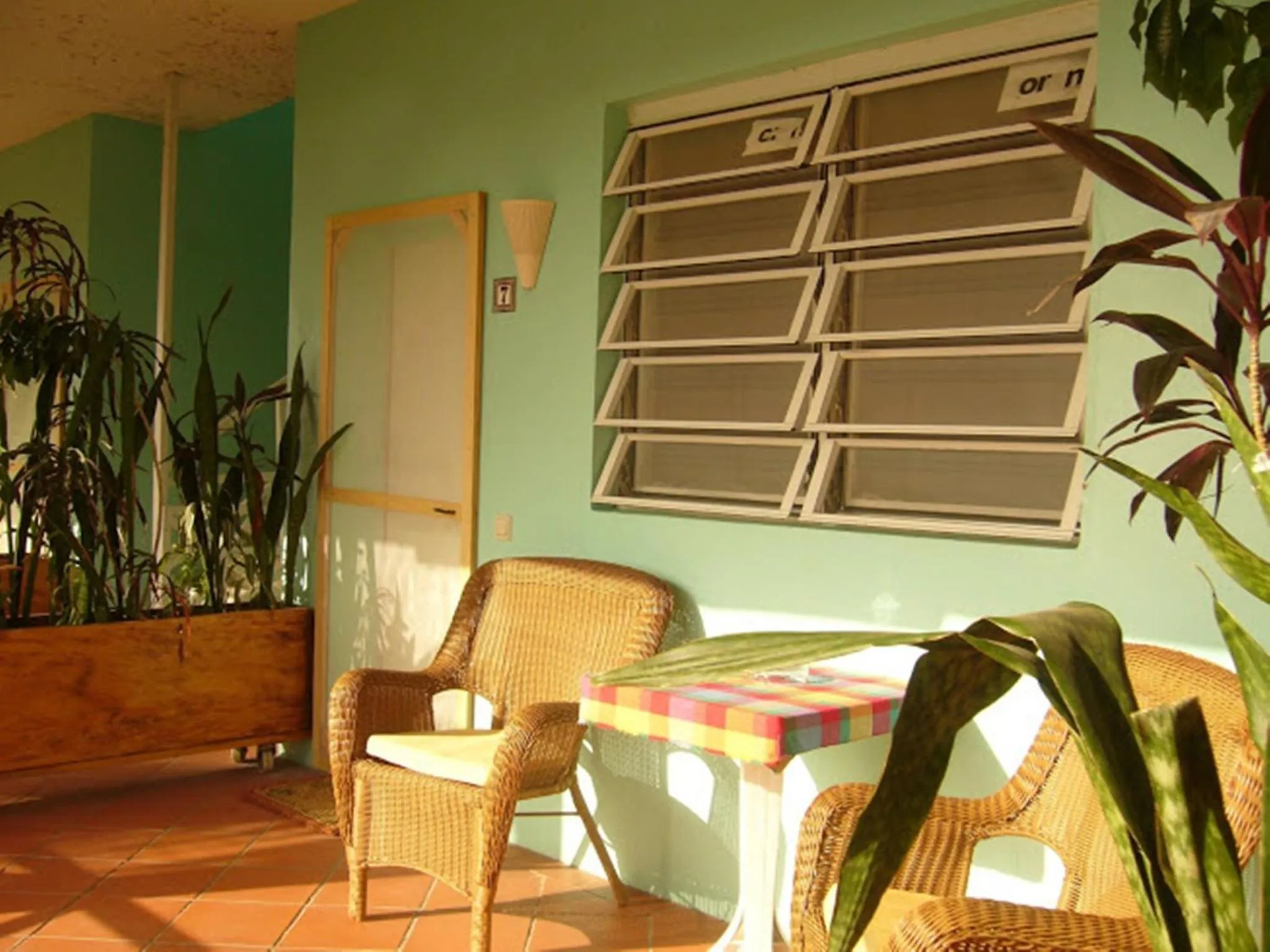 Balcony/Terrace in Tamarind Tree Hotel