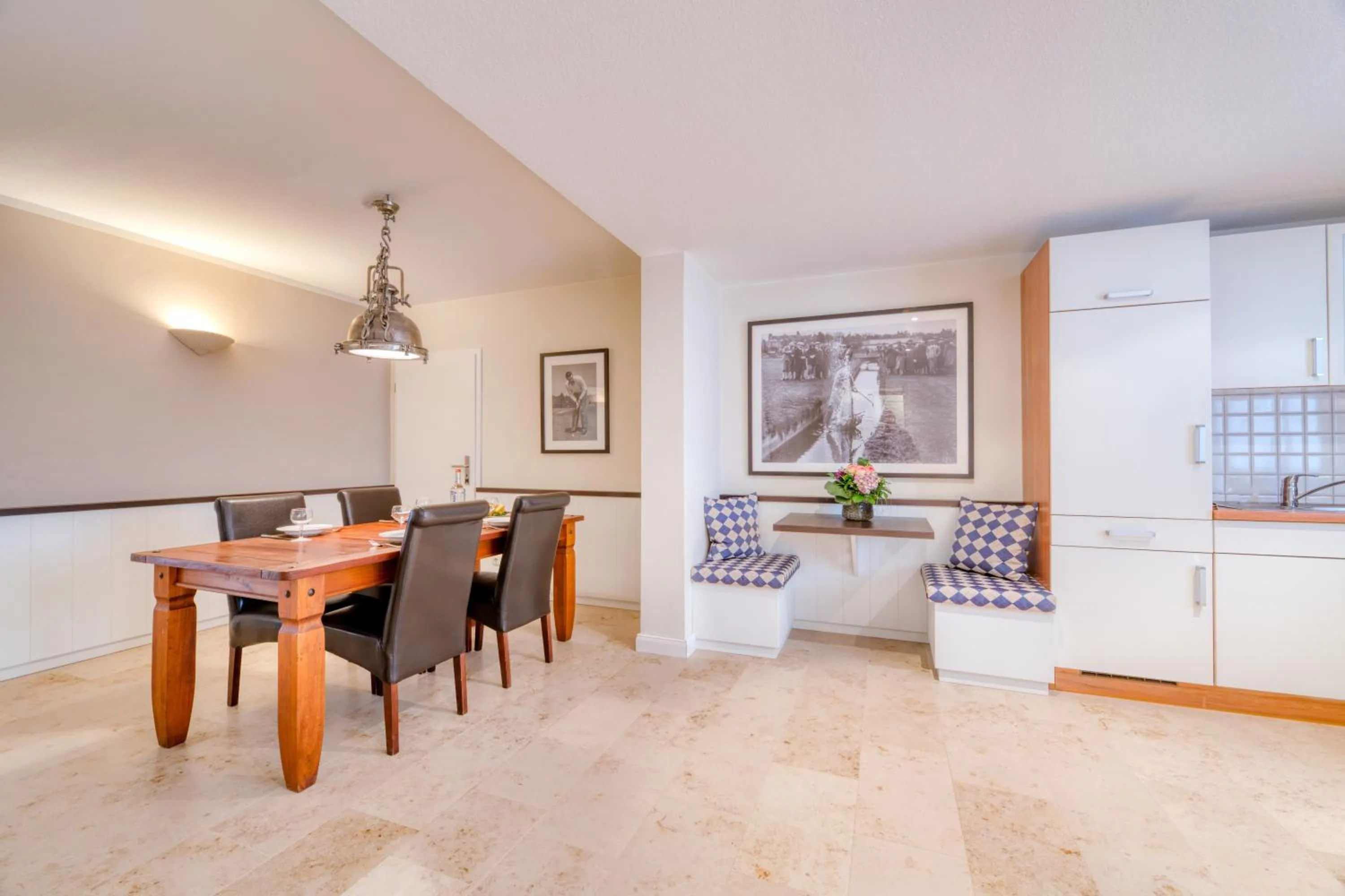 Kitchen or kitchenette in Strandgrün Golf- & Spa Resort