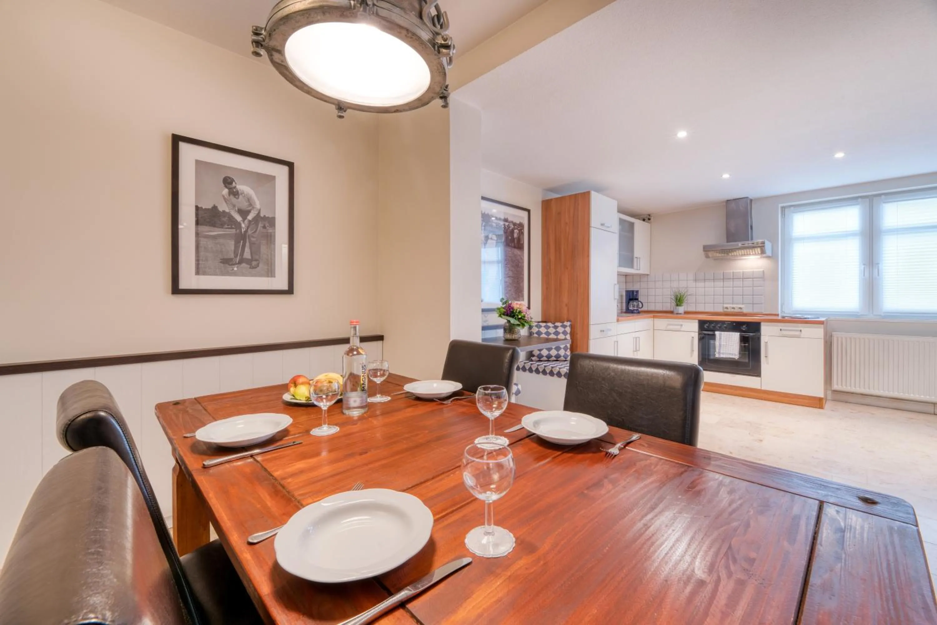 Kitchen or kitchenette in Strandgrün Golf- & Spa Resort